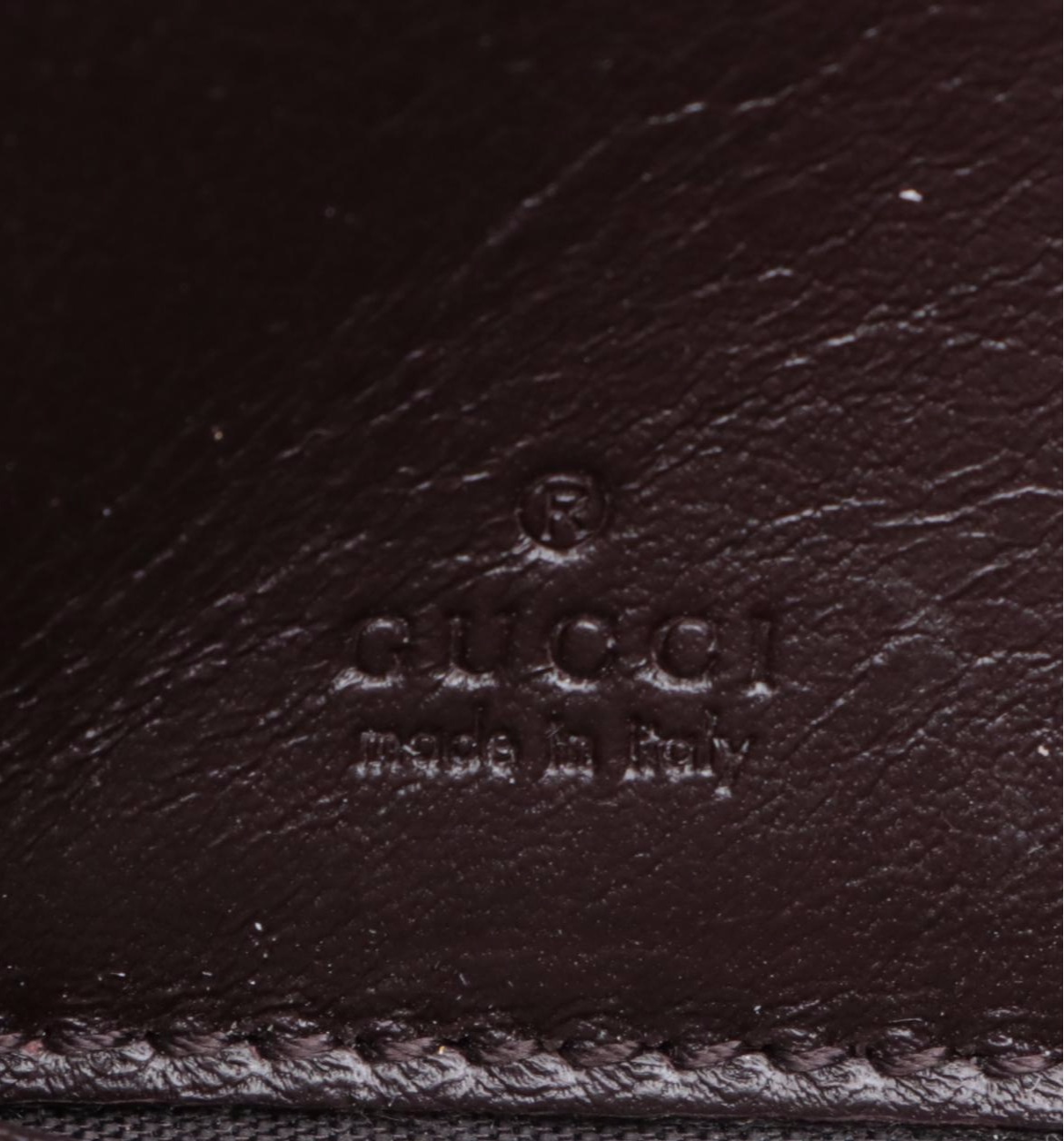 Gucci Continental Clutch Wallet in Microguccissima Leather