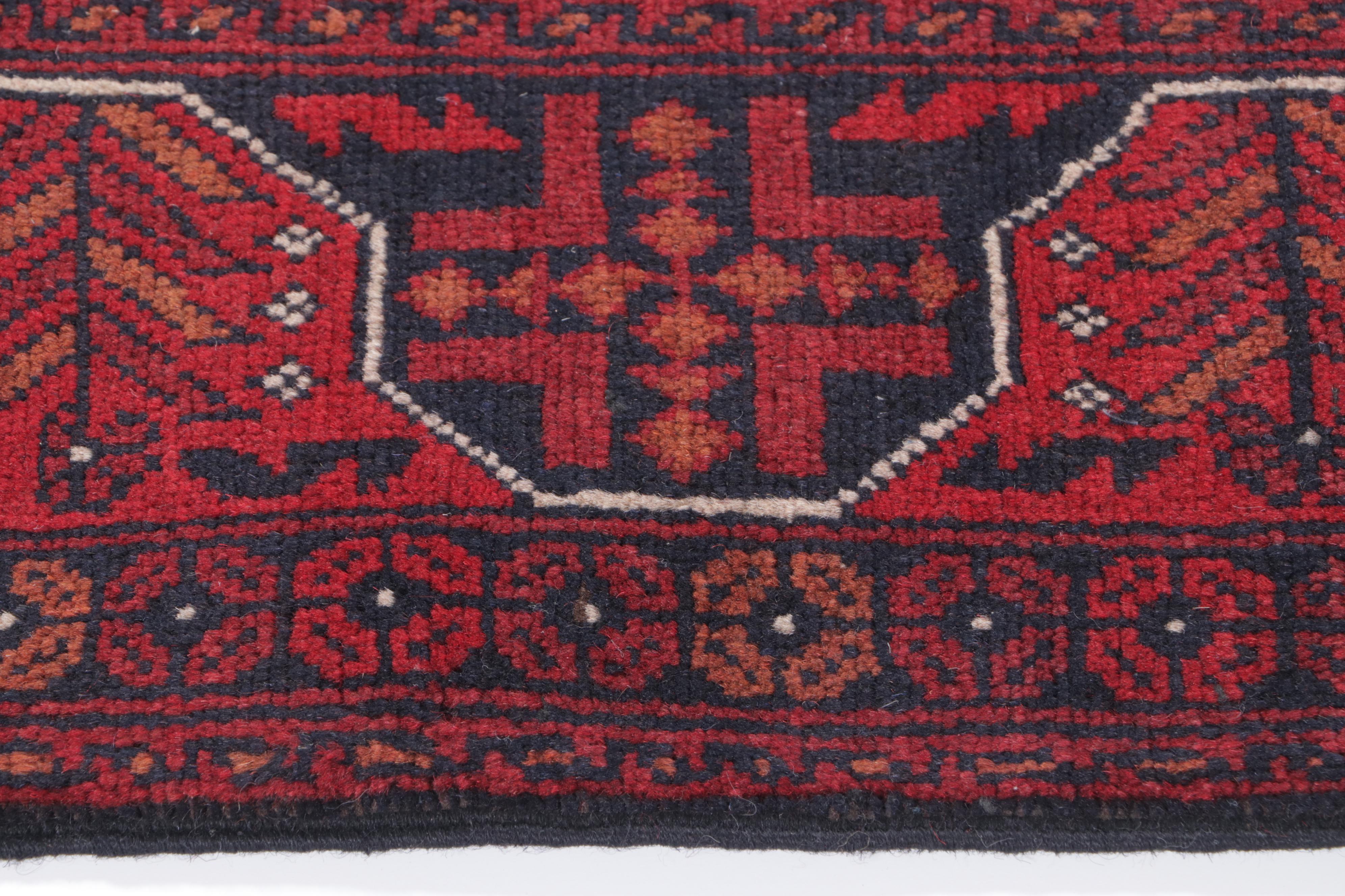 3'5 x 4'10 Hand-Knotted Afghan Kunduz Accent Rug