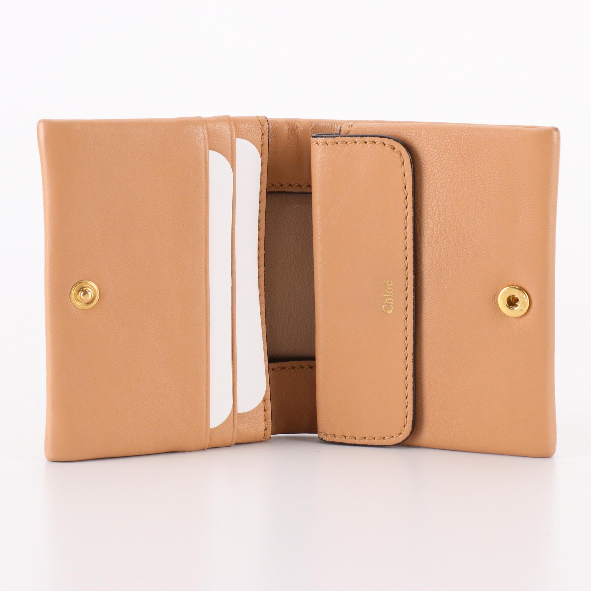 Chloé Leather Card Case/Coin Purse