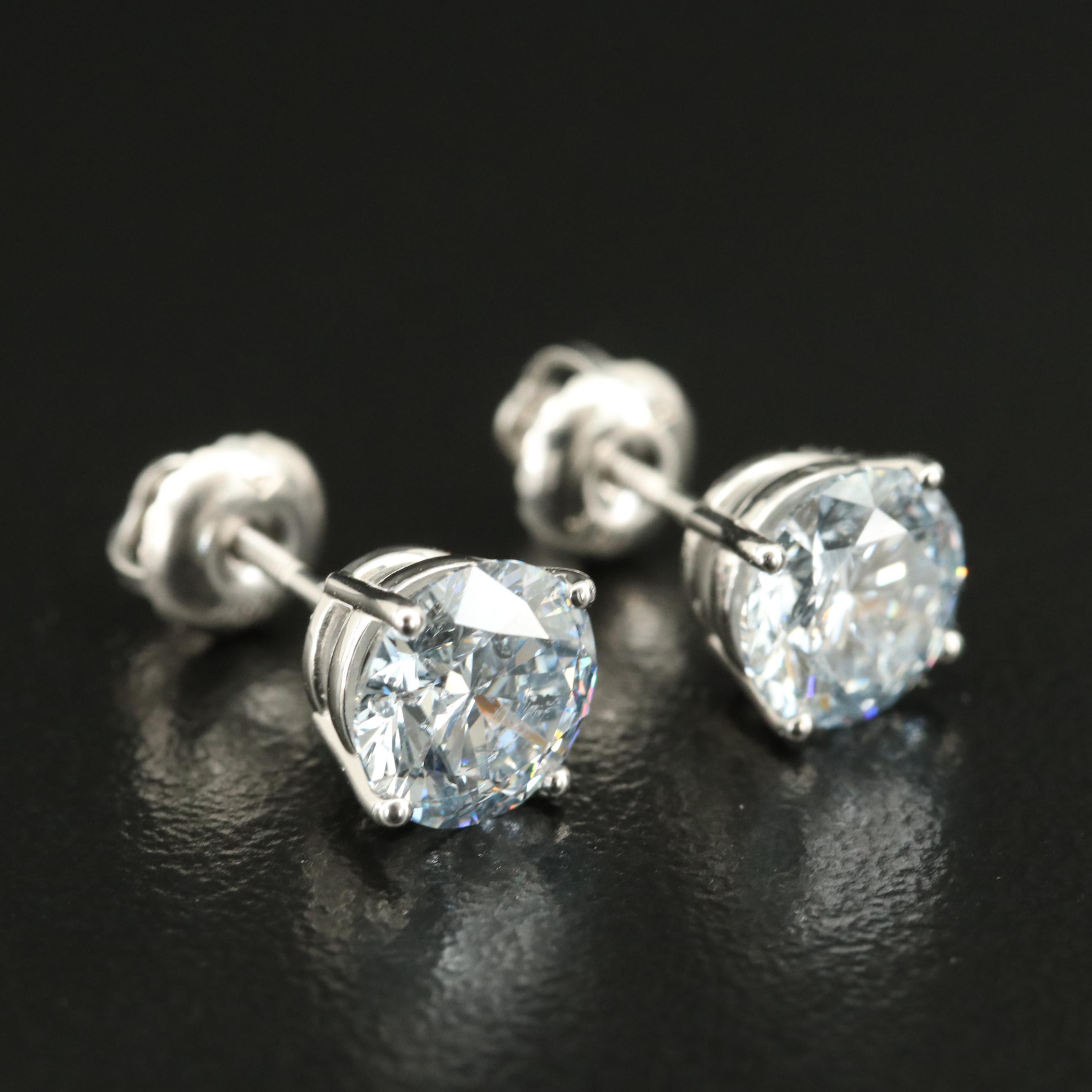 14K 2.26 CTW Lab Grown Diamond Stud Earrings