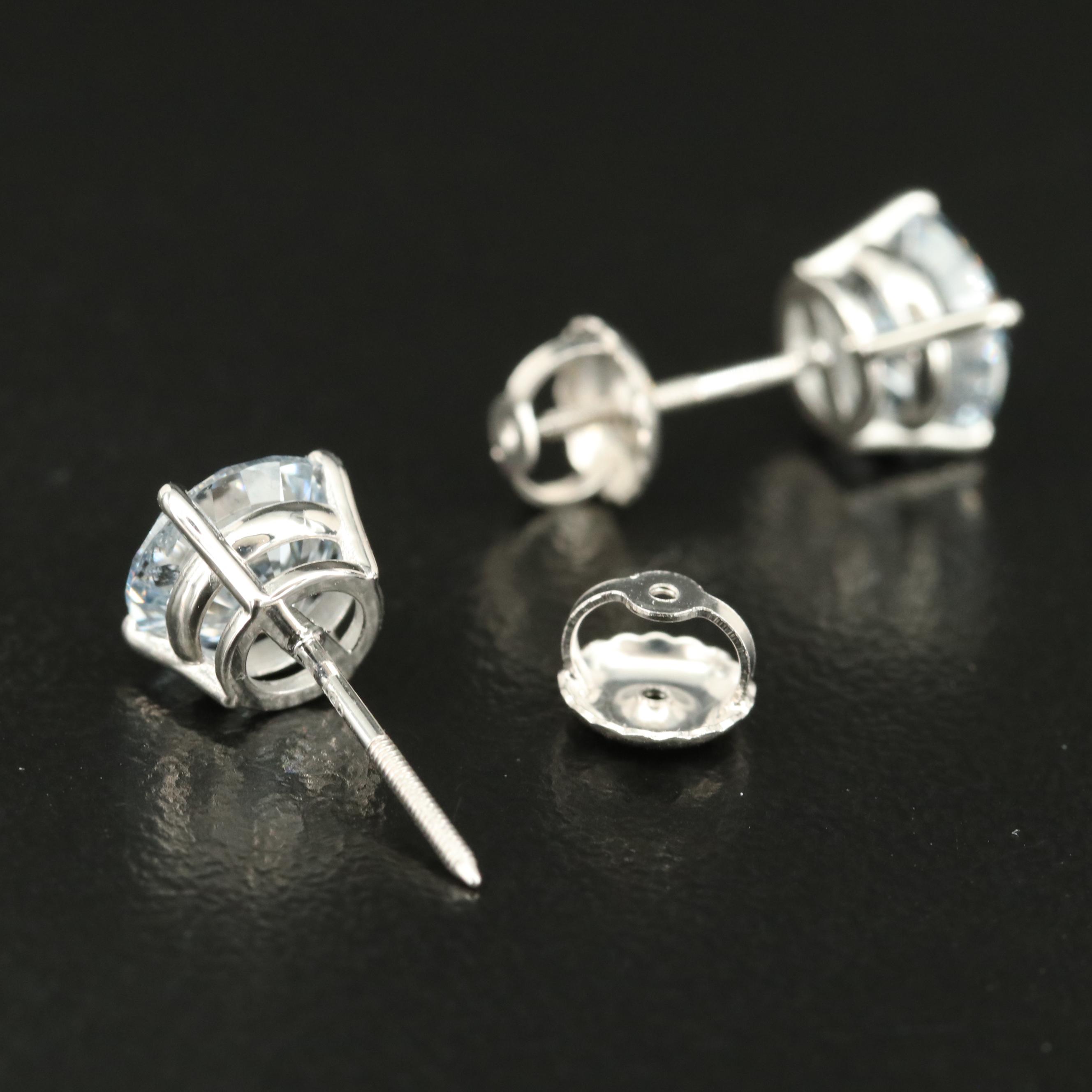 14K 2.26 CTW Lab Grown Diamond Stud Earrings