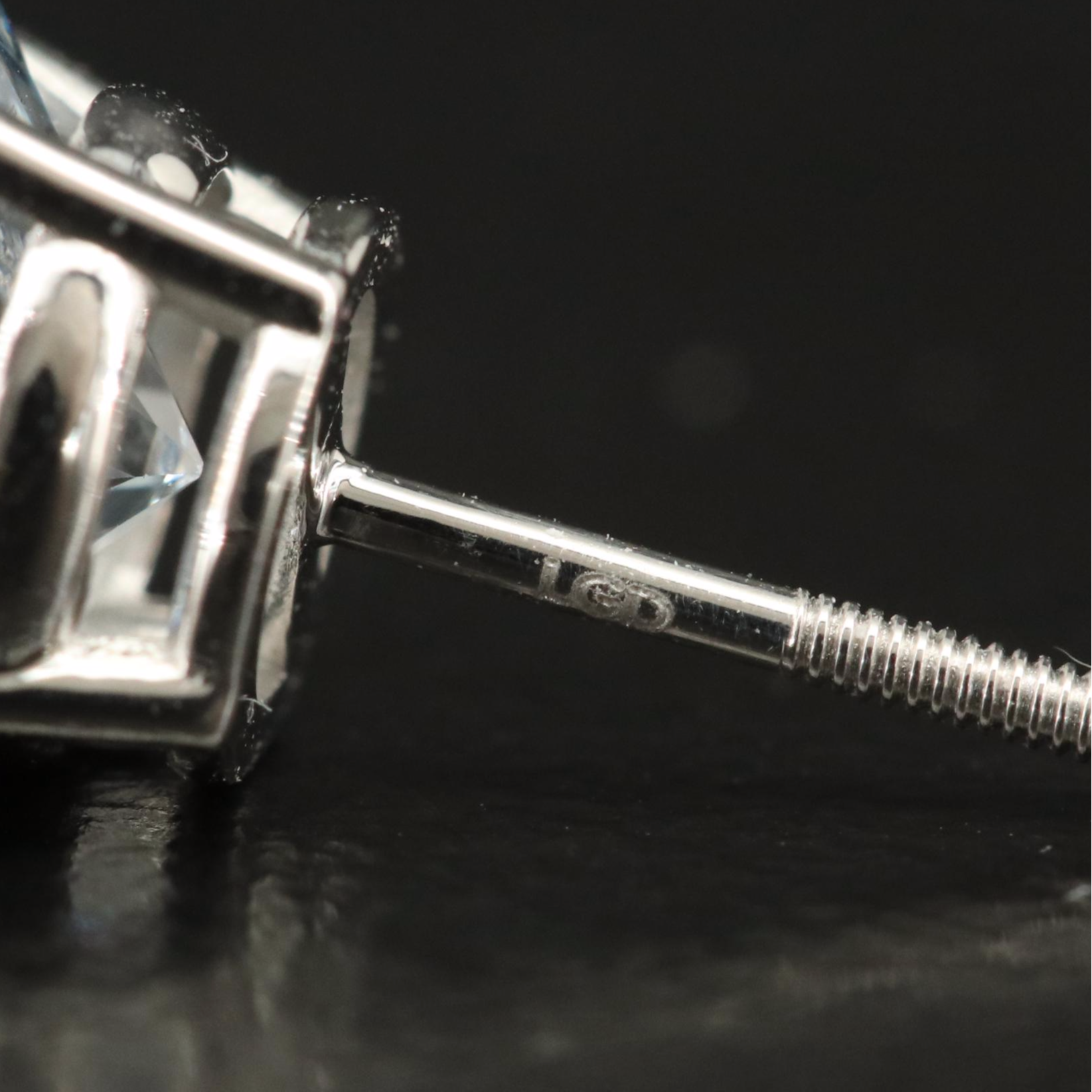 14K 2.26 CTW Lab Grown Diamond Stud Earrings