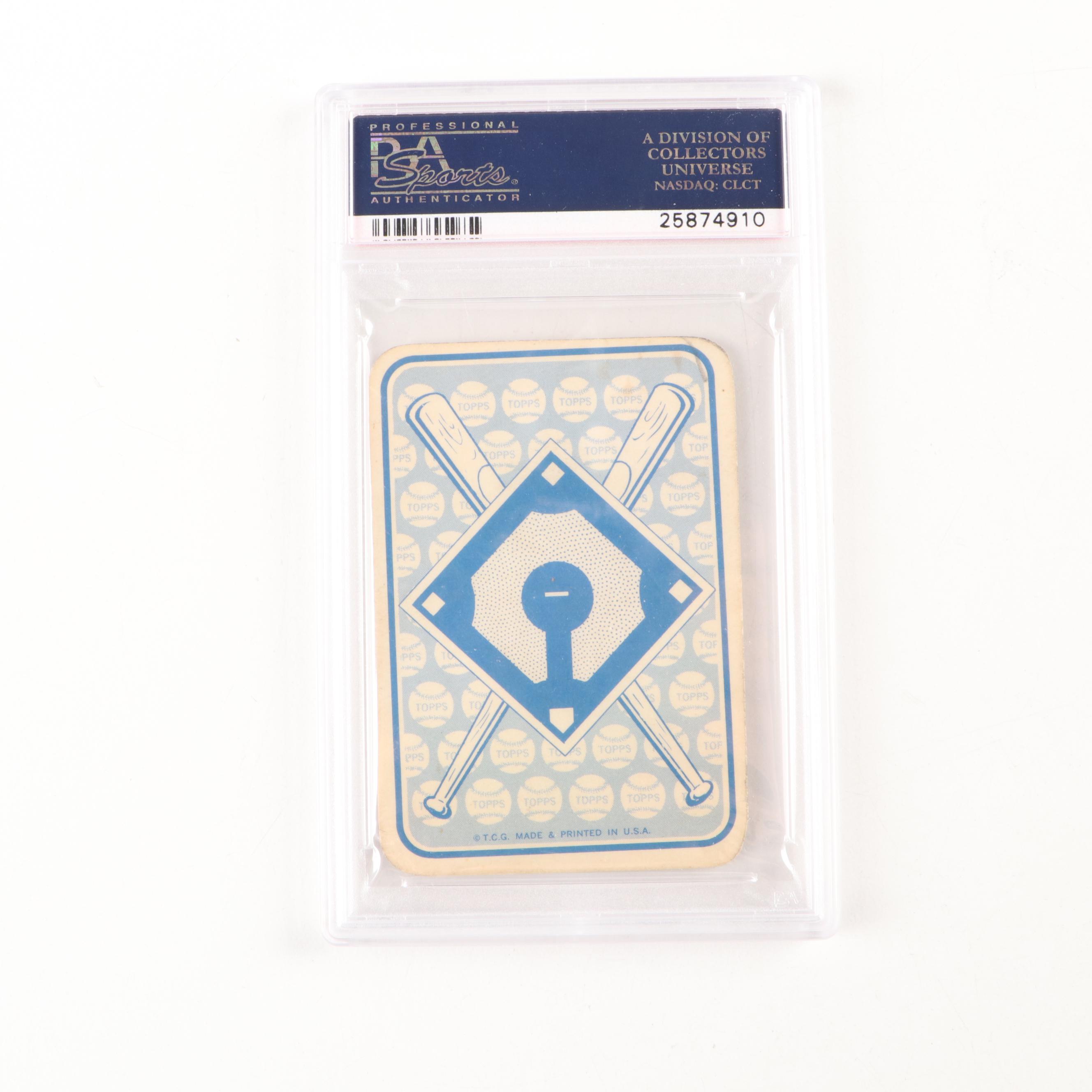 1968 Topps Game Al Kaline, Joe Torre, and Jim Wynn PSA Graded Baseball Cards