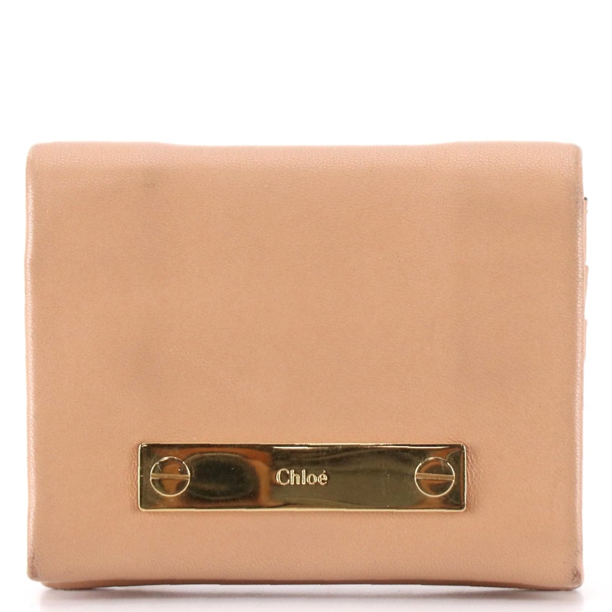 Chloé Leather Card Case/Coin Purse