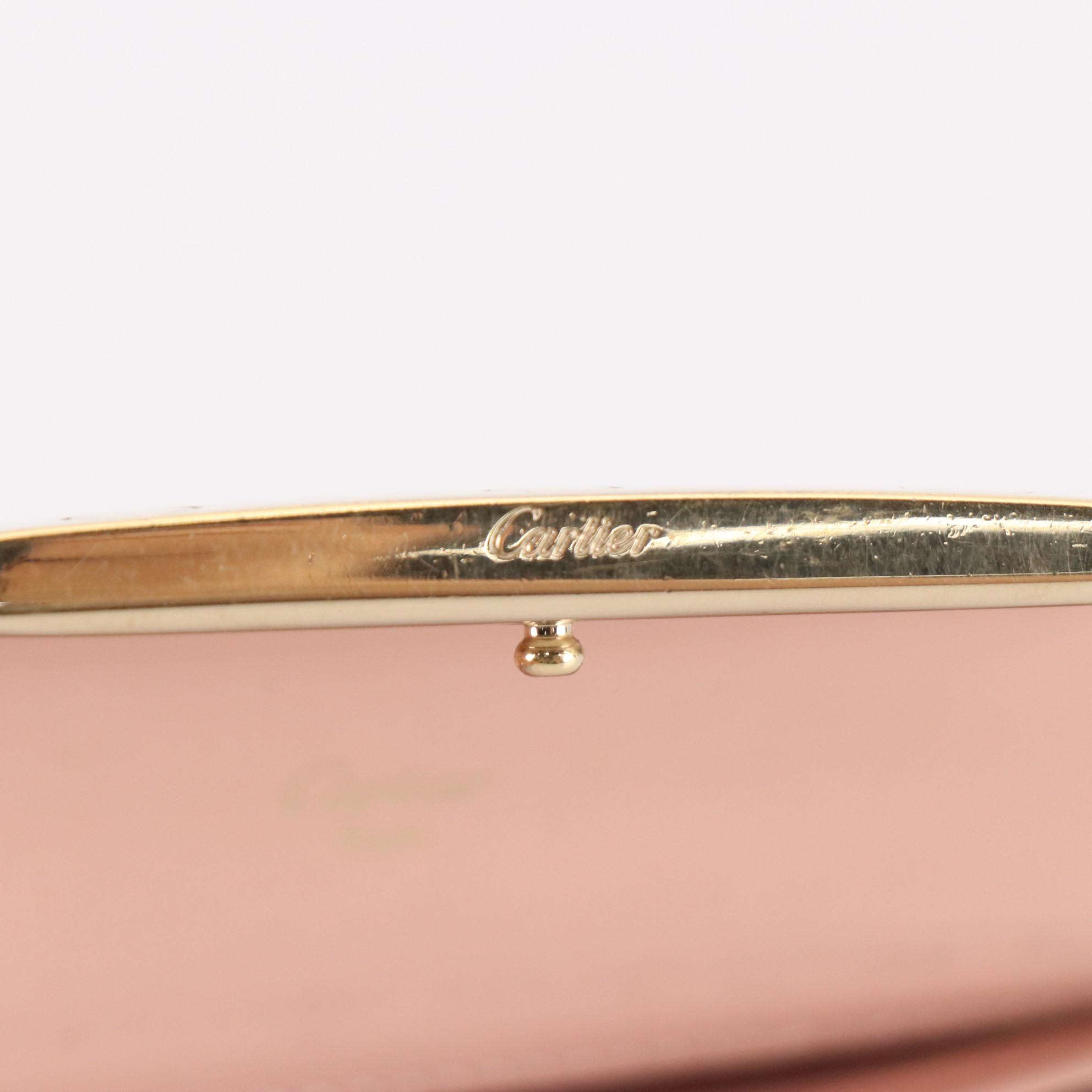 Cartier Polished Leather Wallet