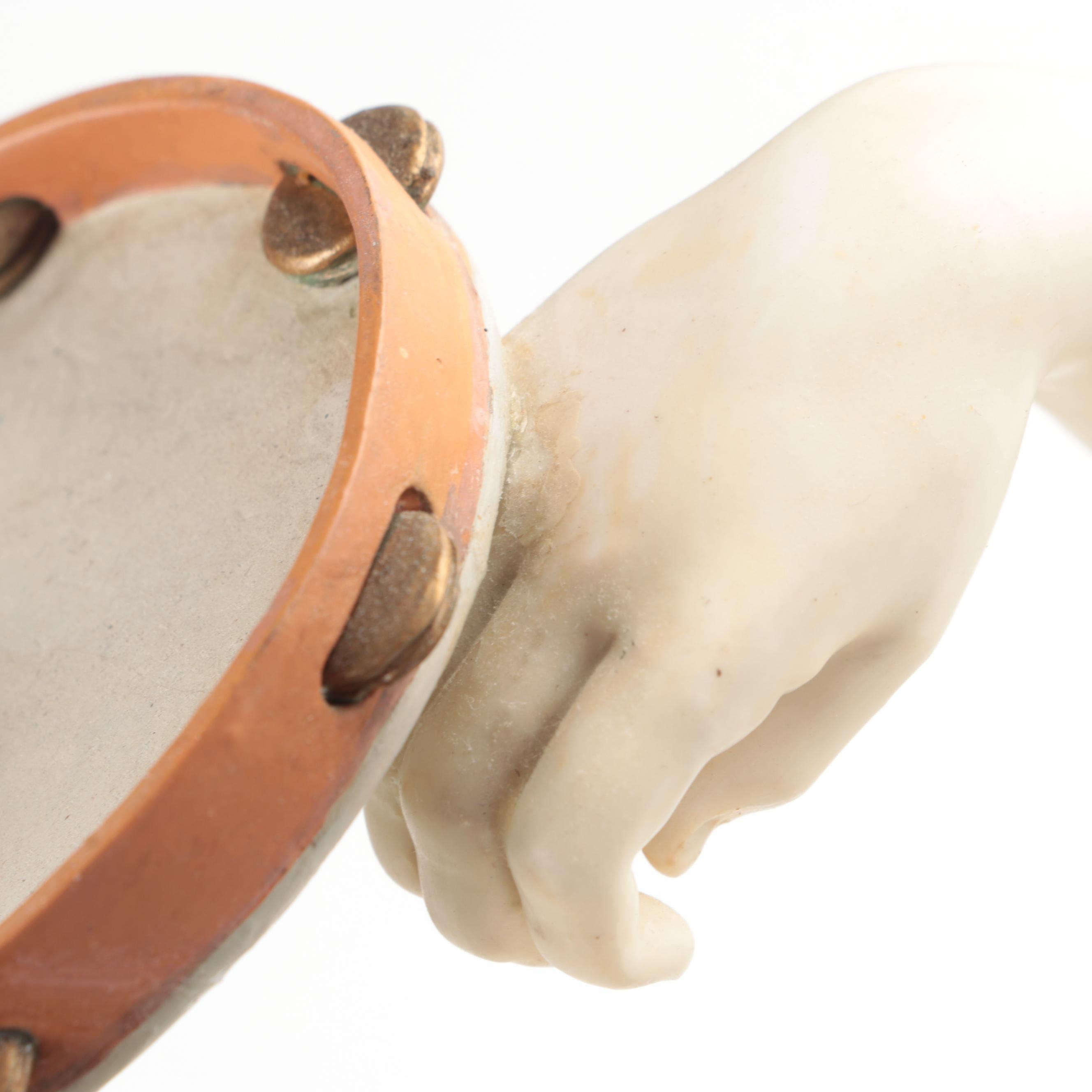 James Hadley for Royal Worcester Beaux Arts Porcelain Statuette, Late 19th C.