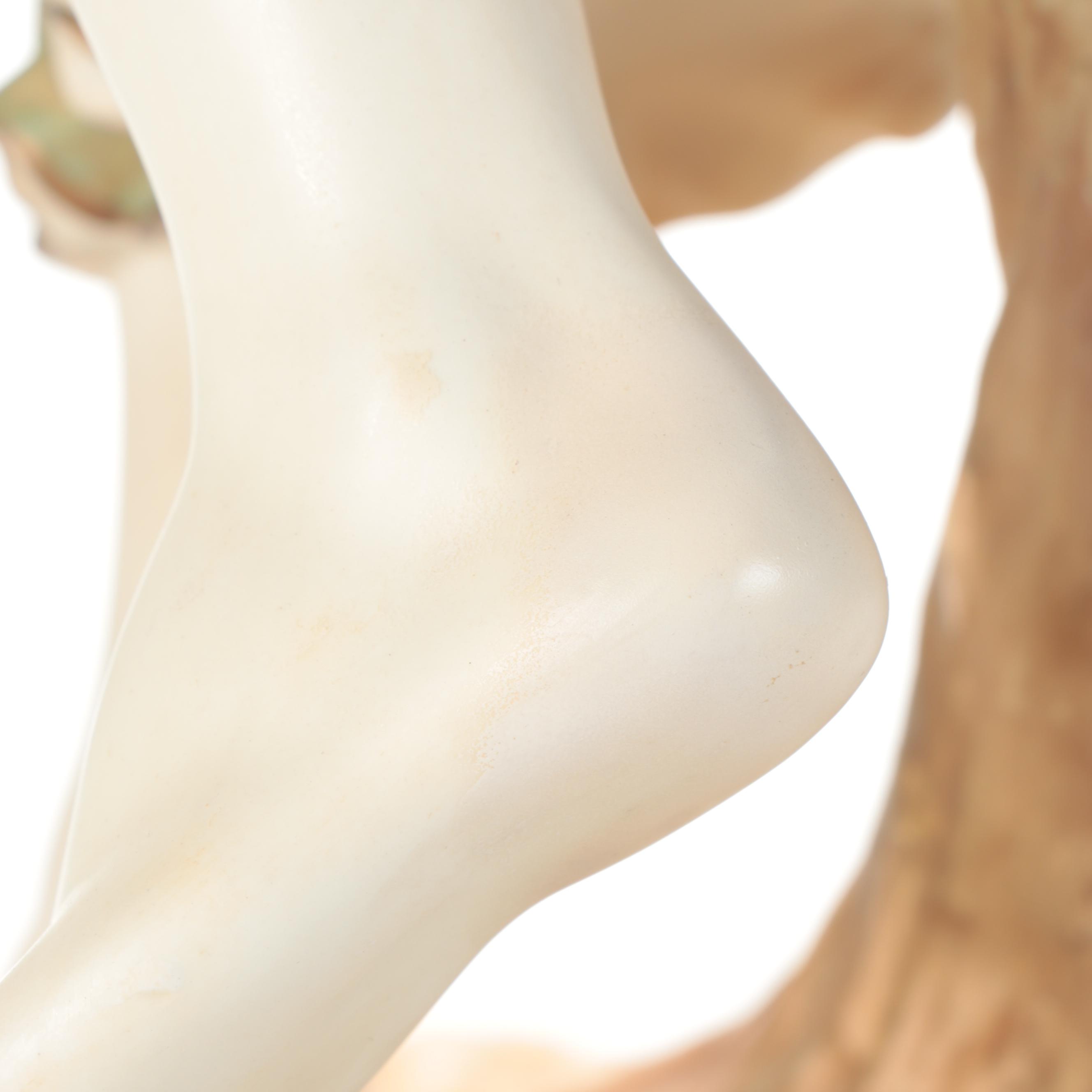 James Hadley for Royal Worcester Beaux Arts Porcelain Statuette, Late 19th C.