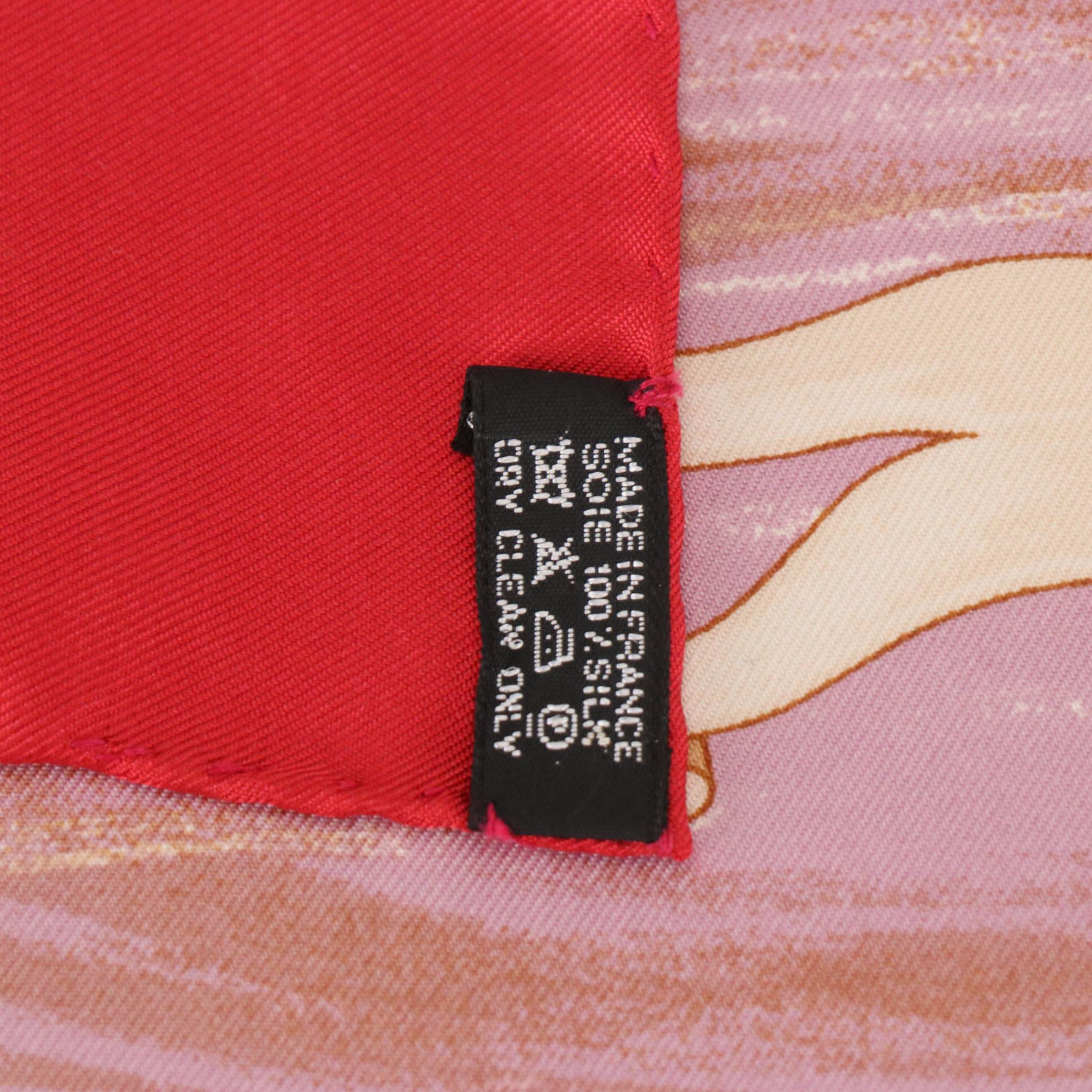 Hermès "Turqueries en l'Honneur de Mr. de T" Scarf 90 in Silk Twill with Box