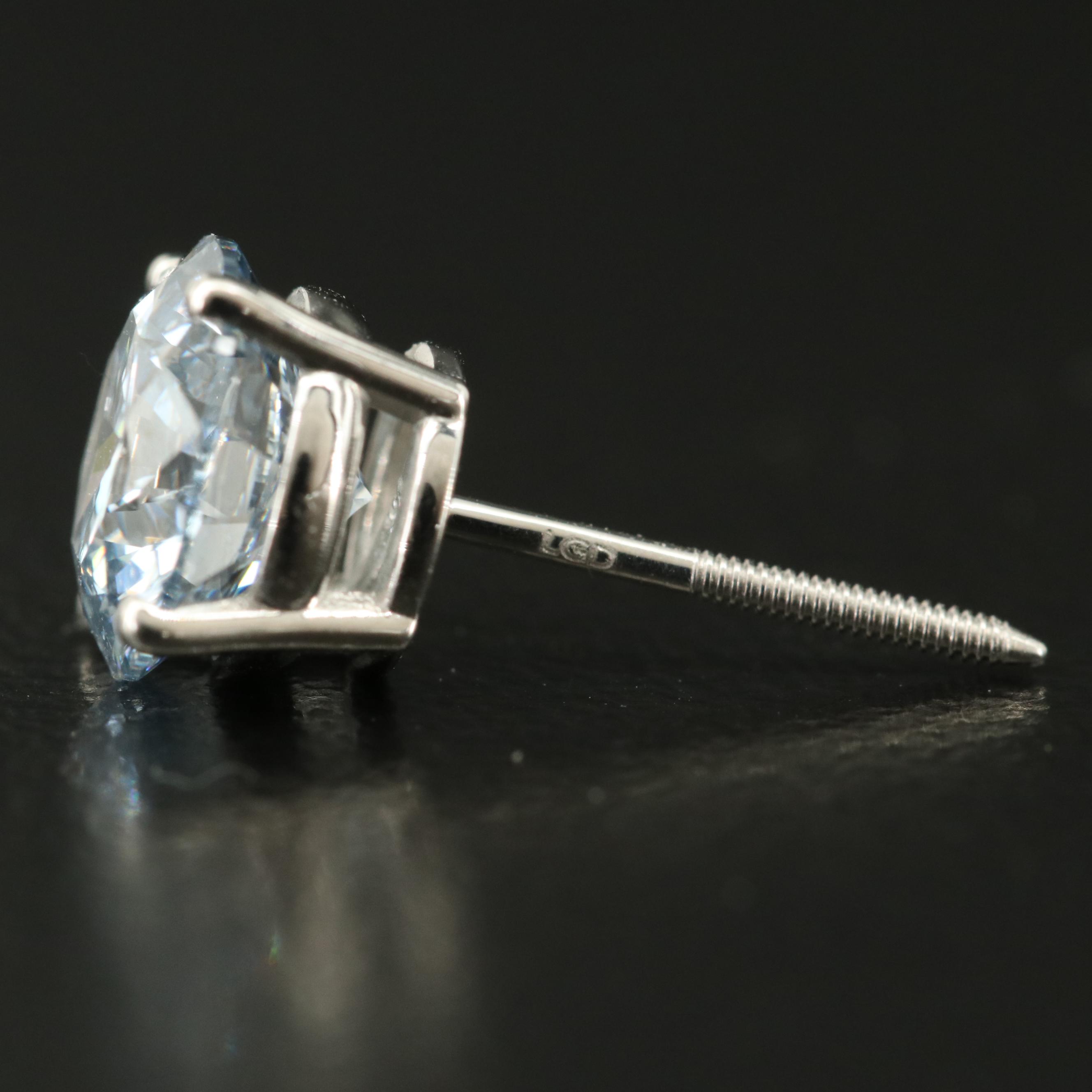 14K 2.33 CTW Lab Grown Diamond Stud Earrings