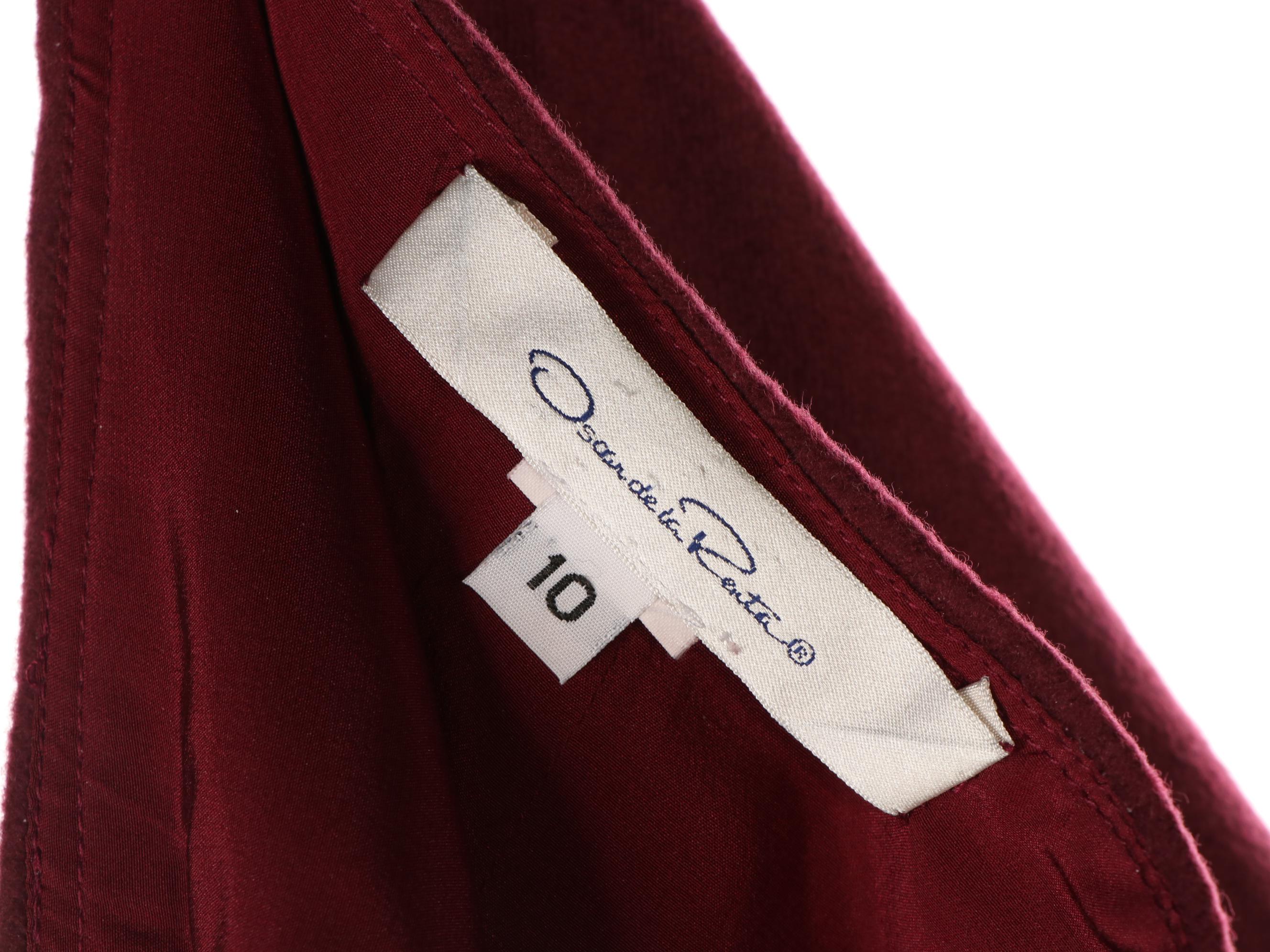 Oscar de la Renta Skirt Suits and Separates with Rena Lange Fringe Wrap Skirt