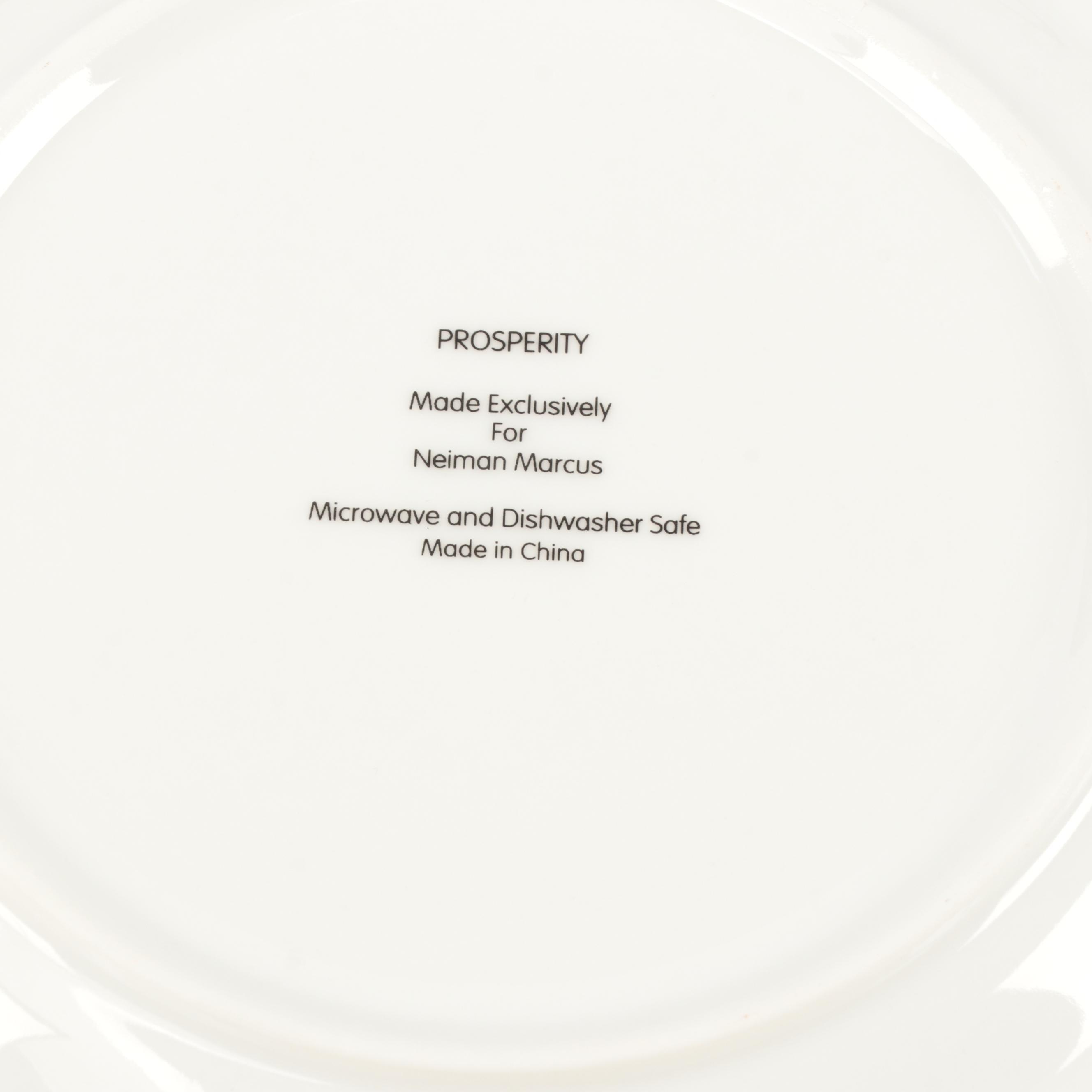 Neiman Marcus "Double Happiness" and Other Chinese Character Plates