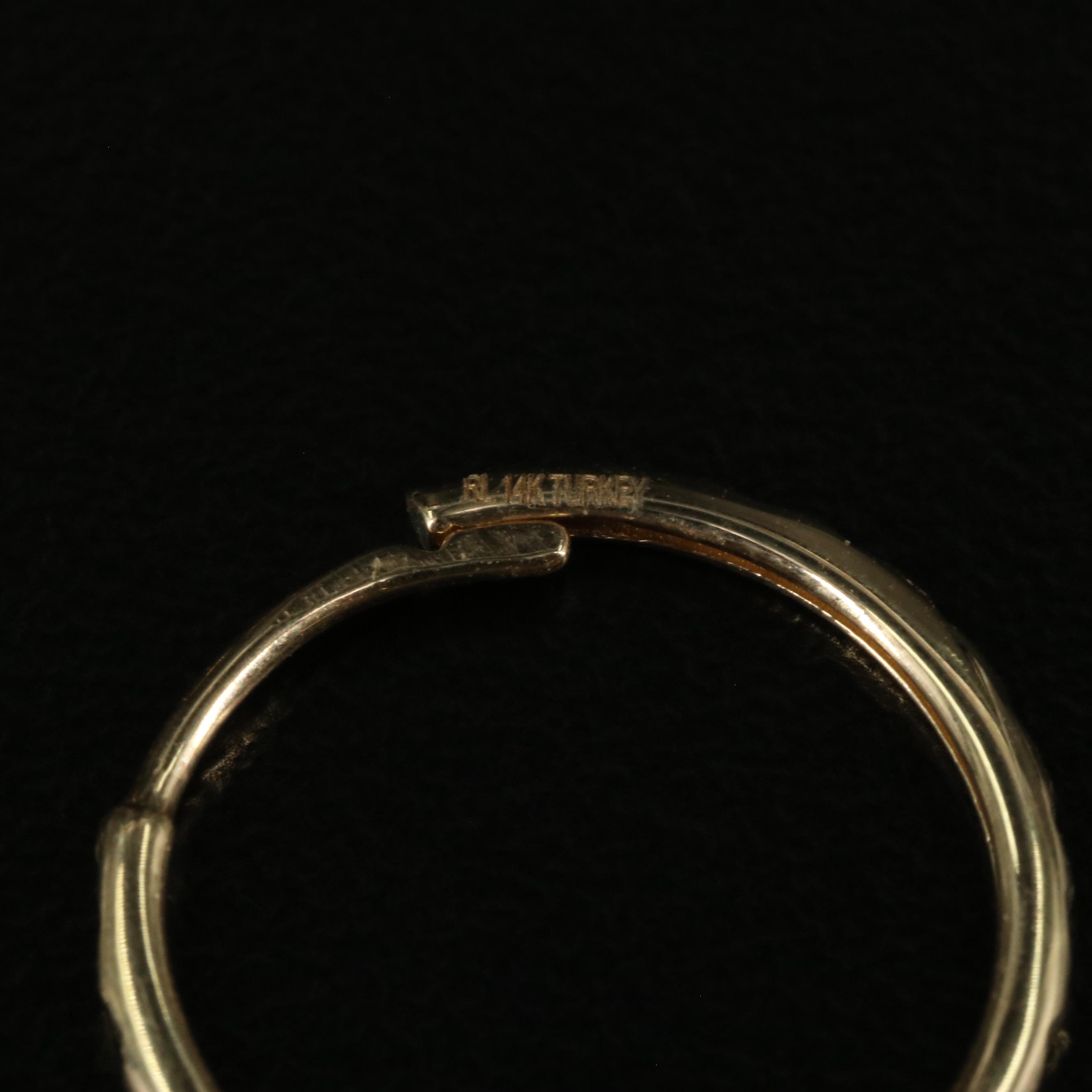 14K Textured Huggie Hoop Earrings