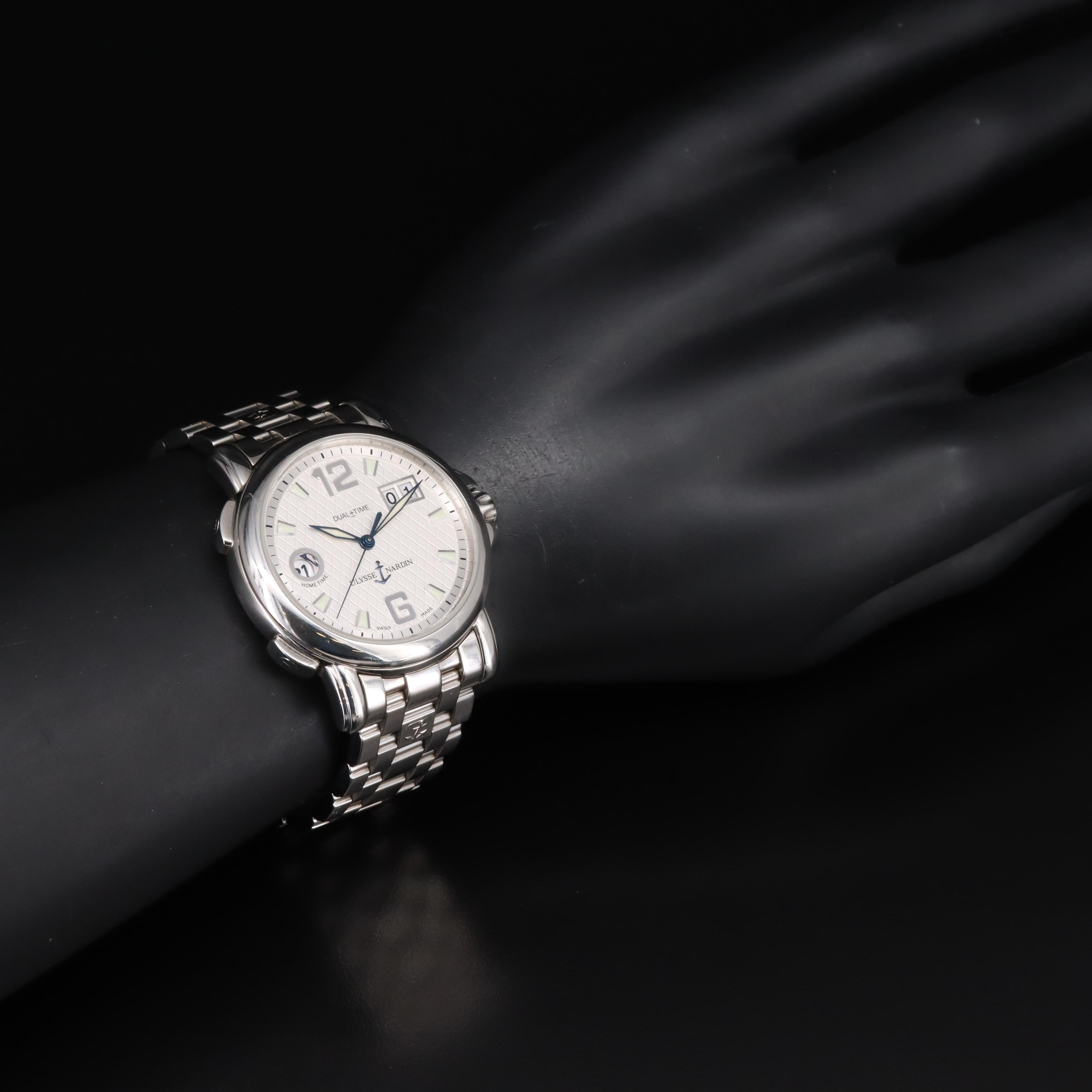 Ulysse Nardin Dual Time GMT Watch