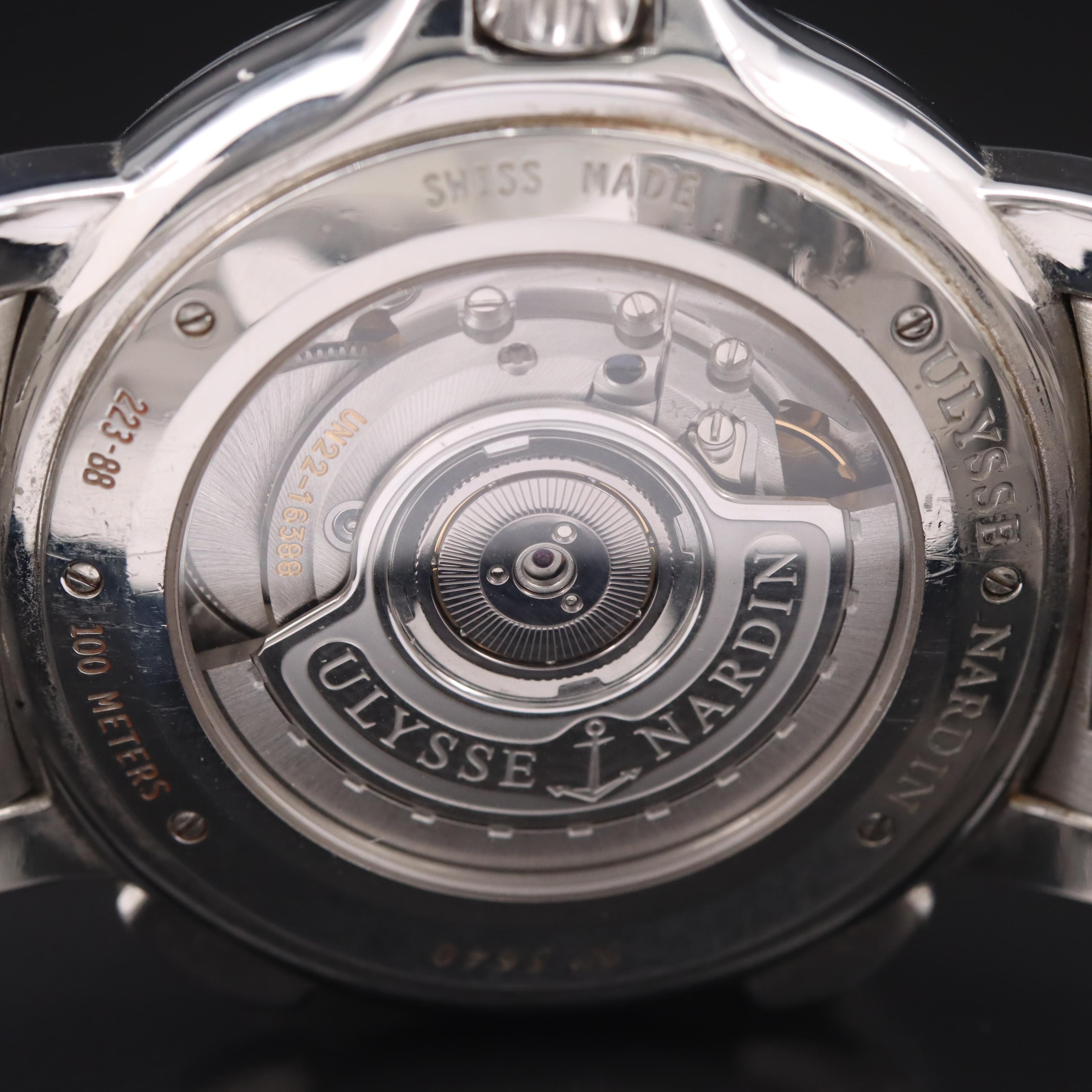 Ulysse Nardin Dual Time GMT Watch