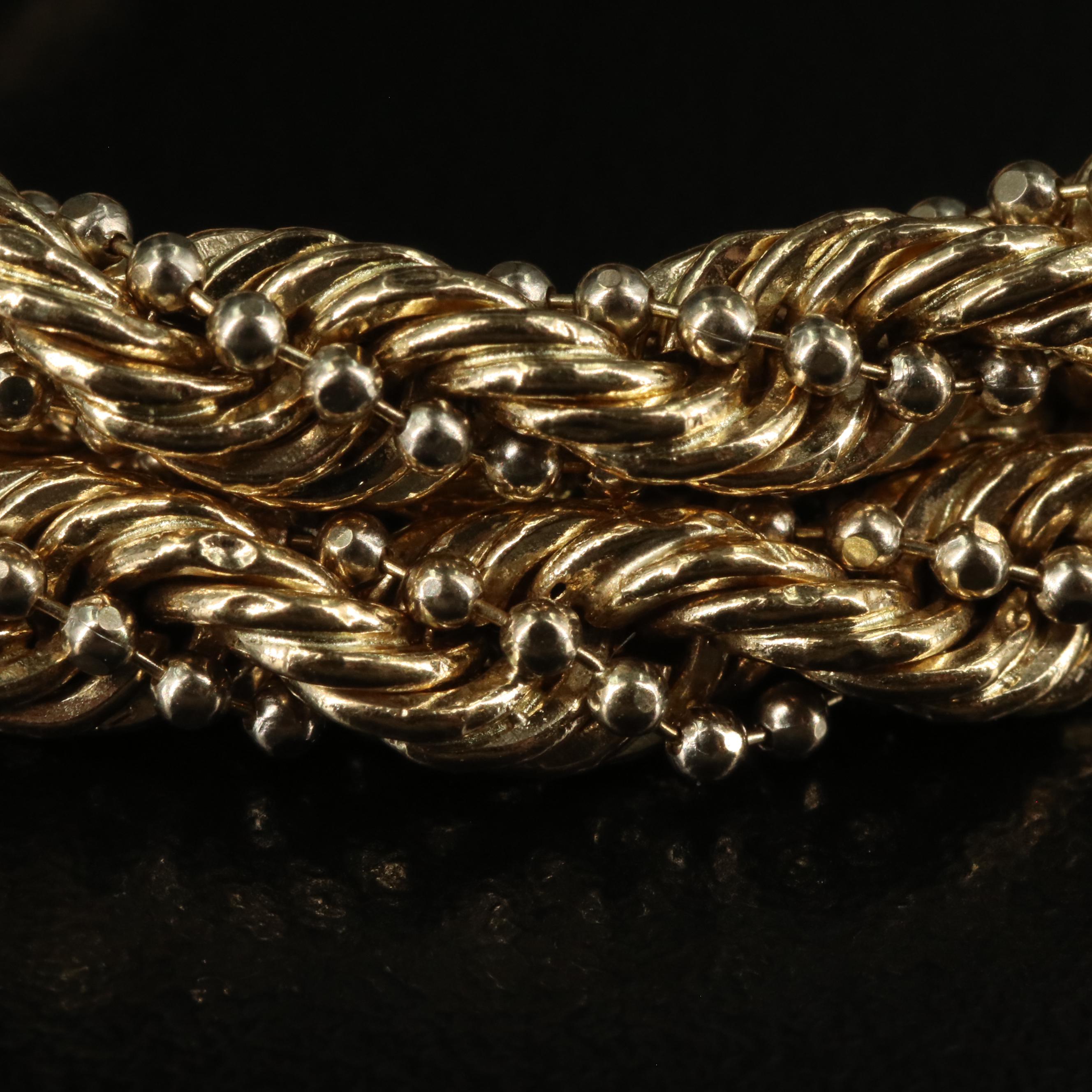 14K Rope Chain Necklace