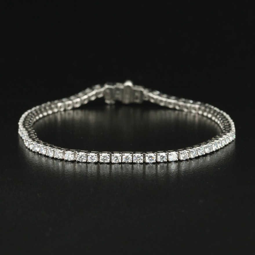 14K 3.01 CTW Lab Grown Diamond Line Bracelet