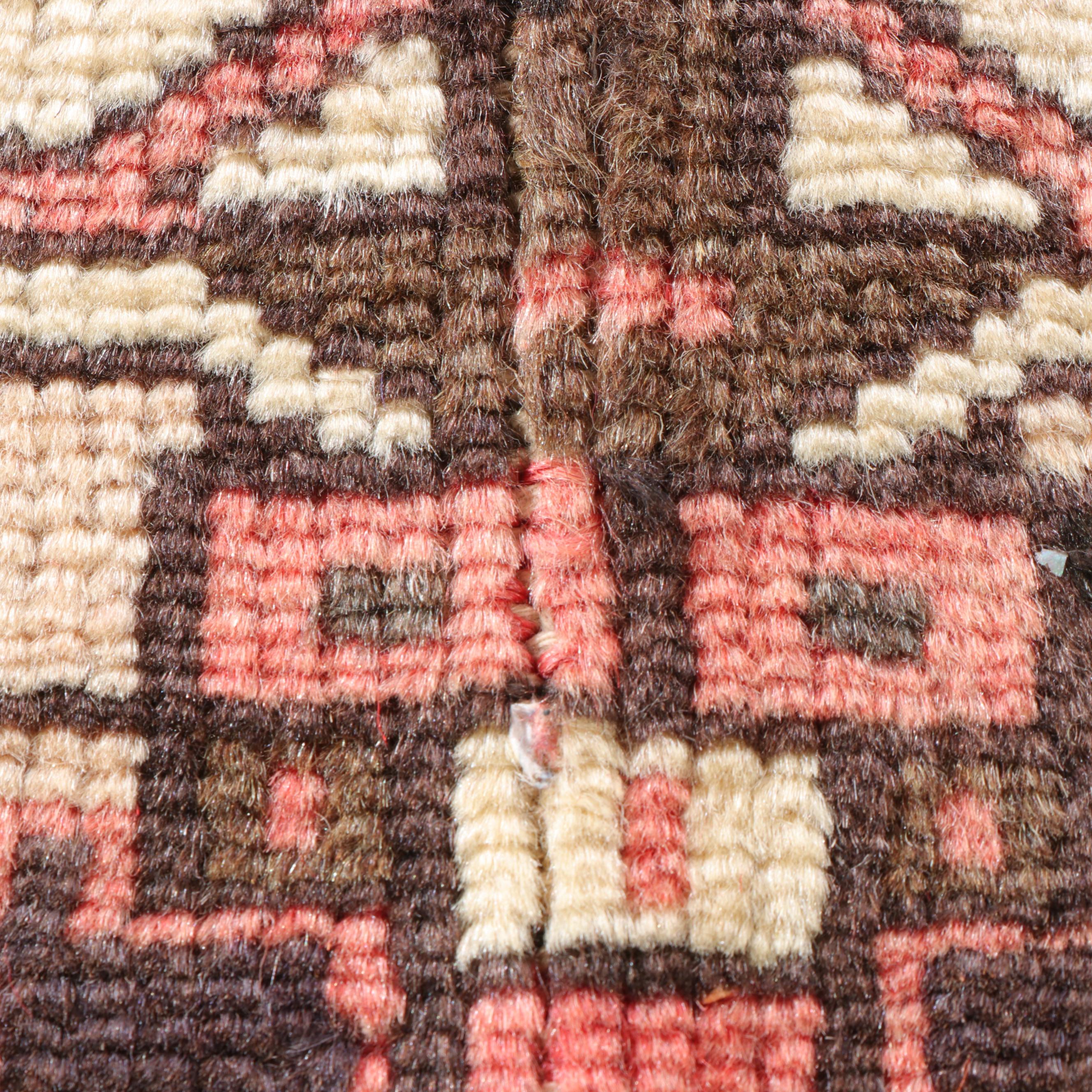 3'5 x 4'10 Hand-Knotted Persian Karaja Accent Rug