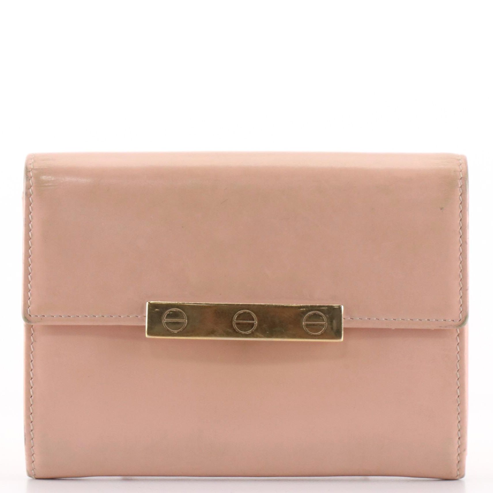 Cartier Polished Leather Wallet