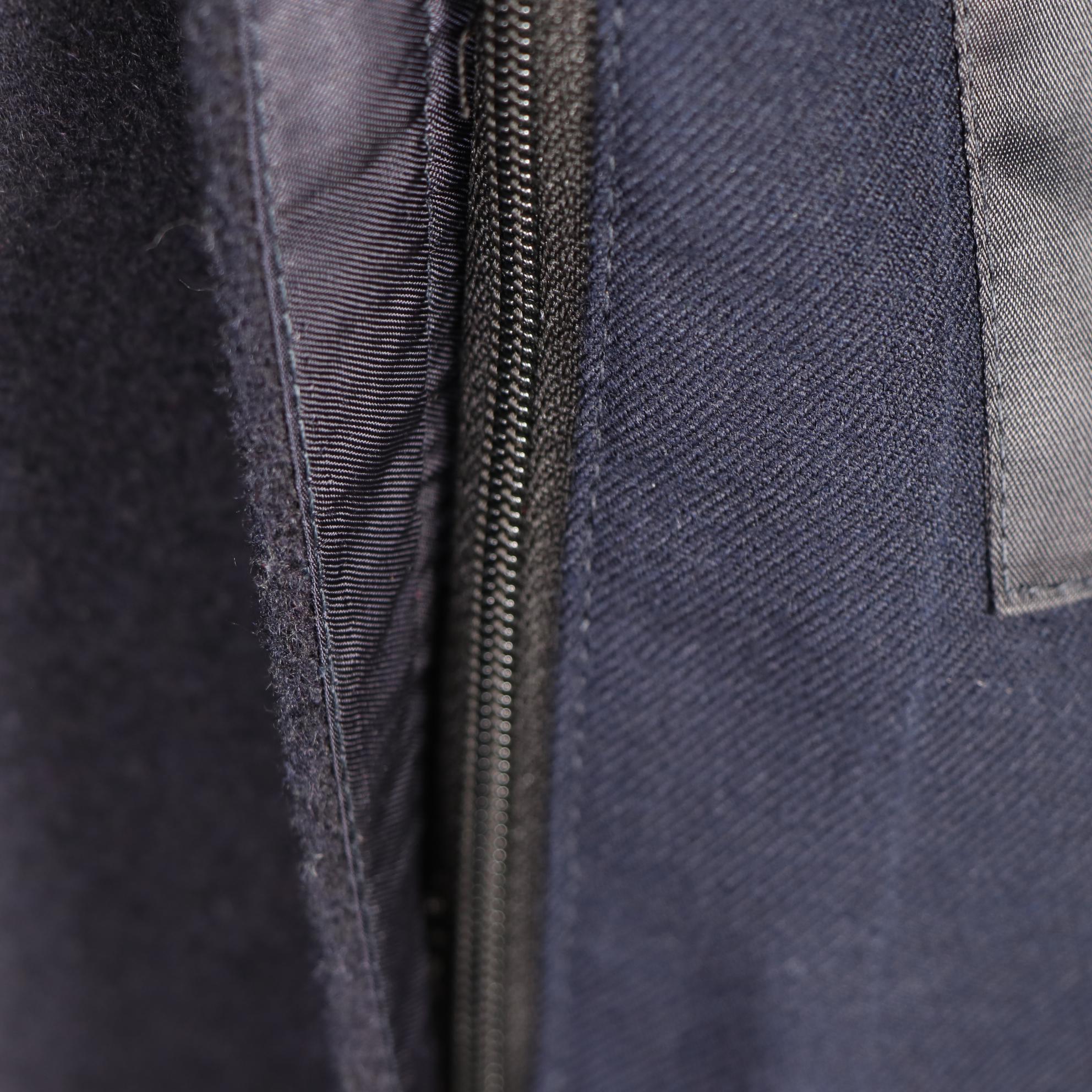 Men's Bespoke Double-Breasted Overcoat in Wool/Cashmere Blend with Half-Liner