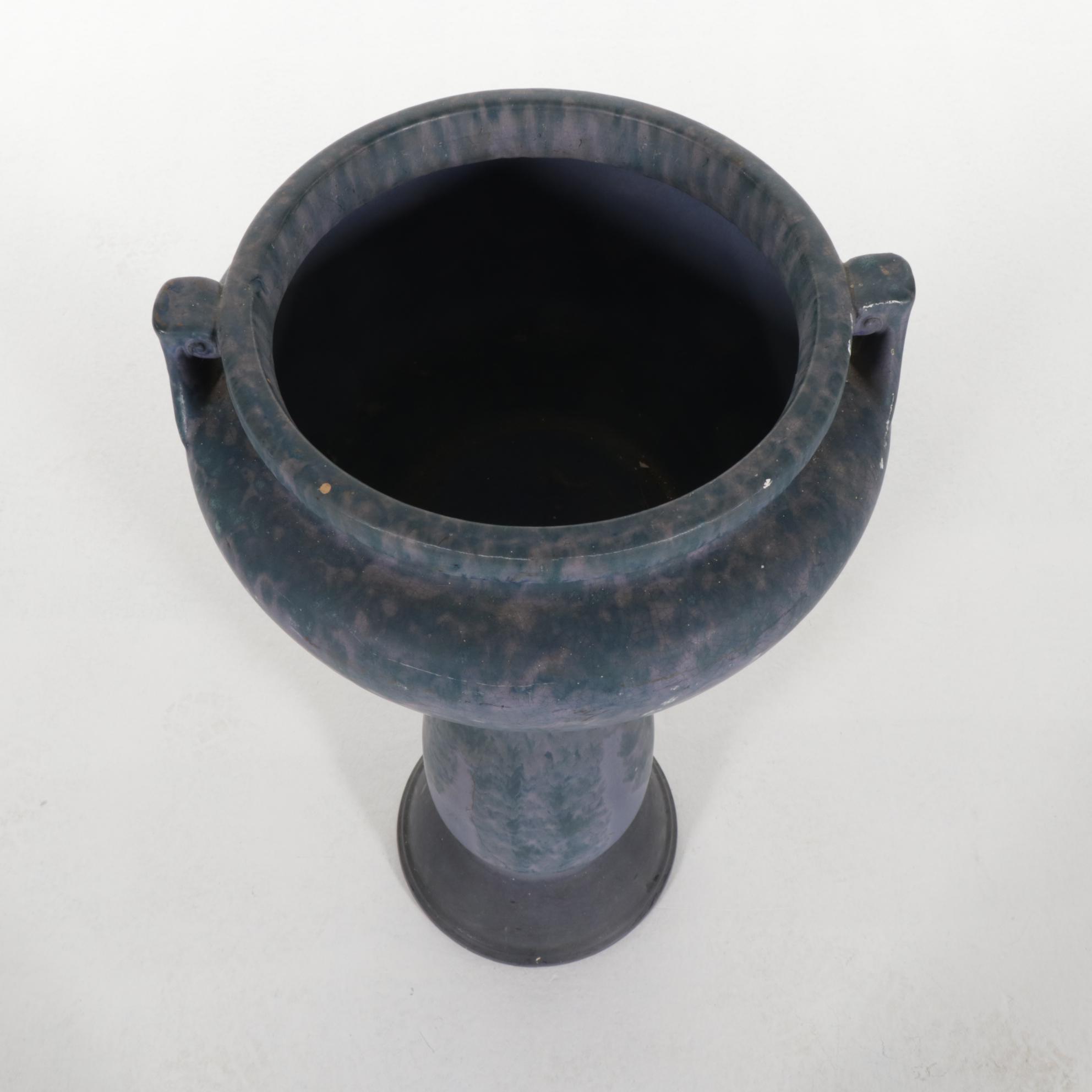 American Art Pottery Jardinière on Stand