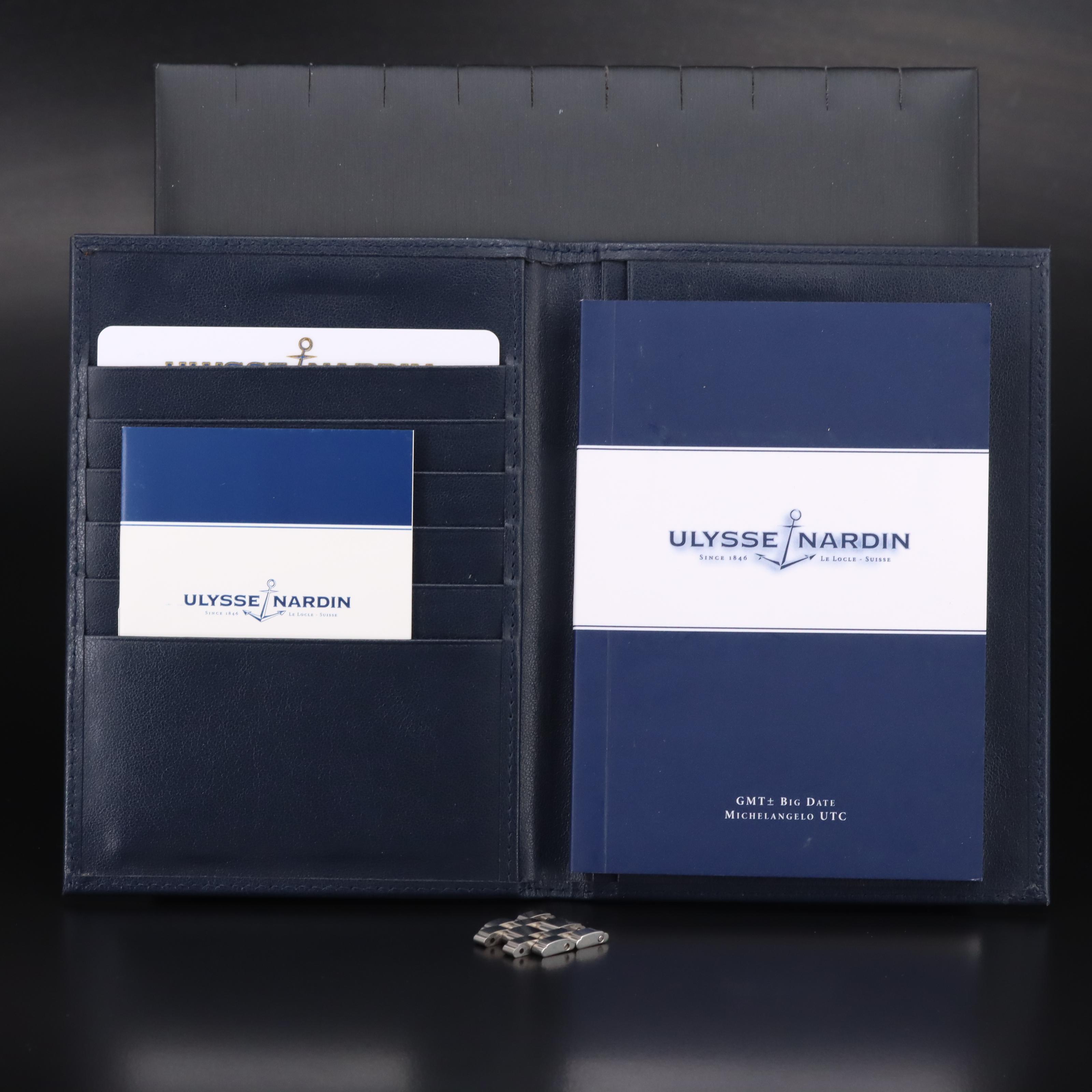 Ulysse Nardin Dual Time GMT Watch