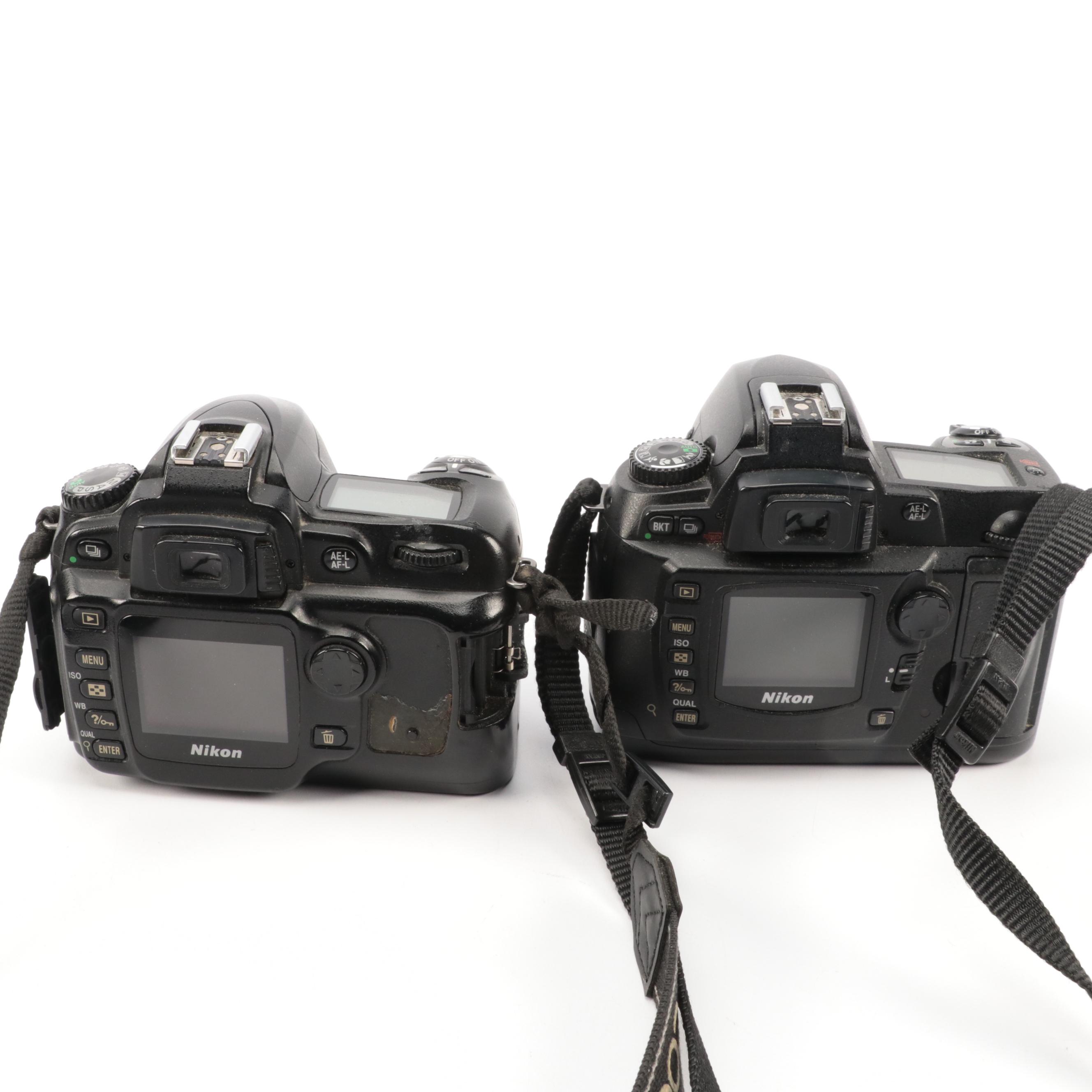 Nikon D50, D70 and D3000 DSLR Cameras with Sigma 70-300 mm Lens