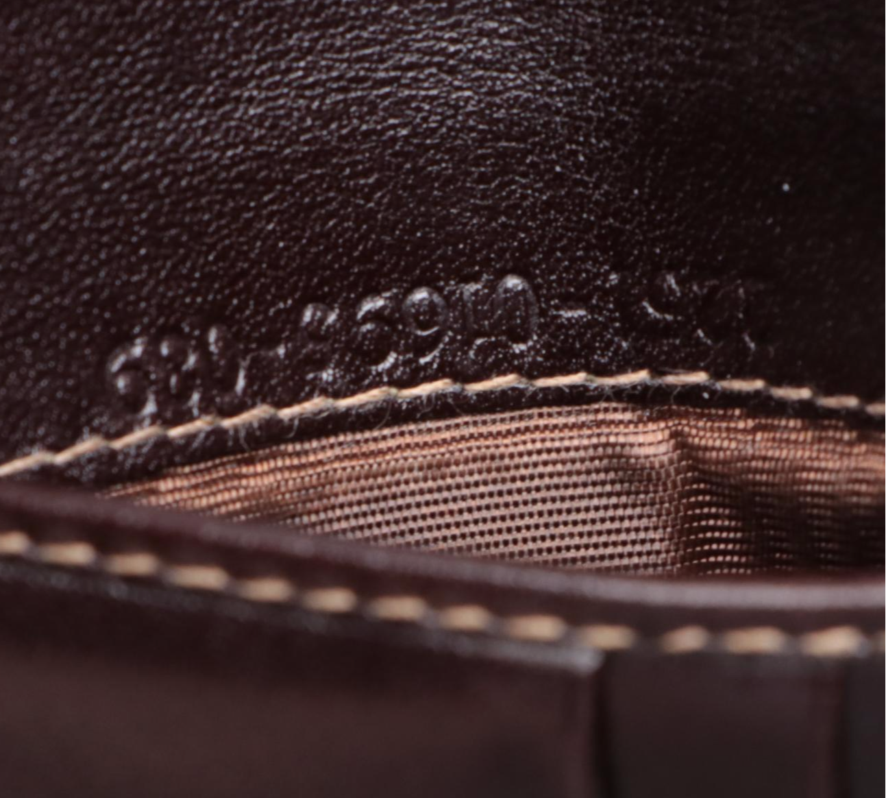 Fendi Flap-Front Compact Wallet in Tobacco Zucca Canvas and Leather