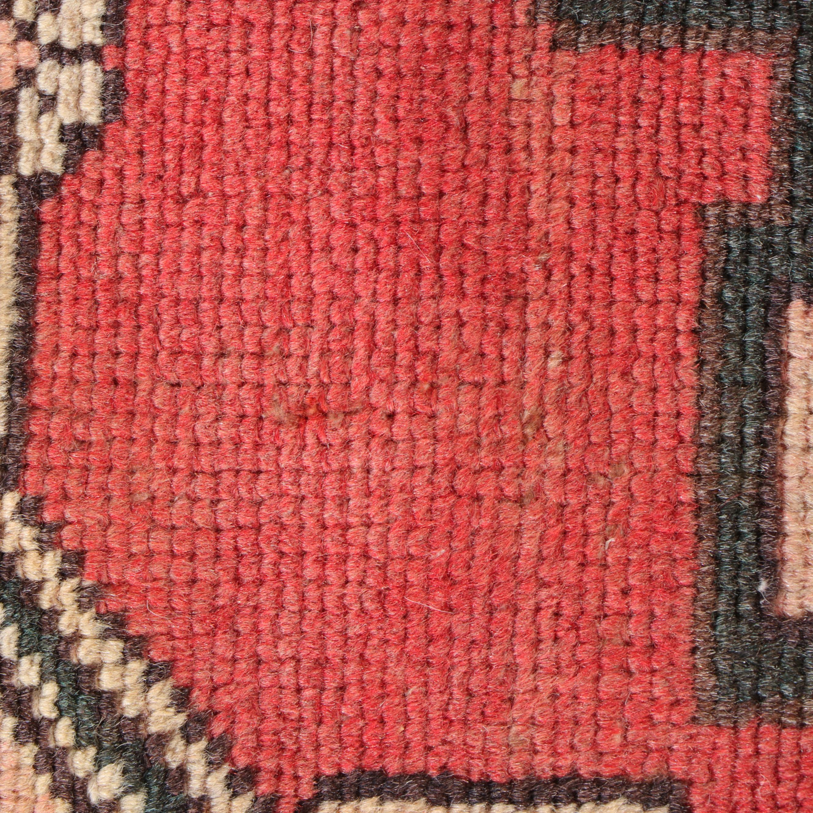 3'5 x 4'11 Hand-Knotted Persian Hamadan Accent Rug