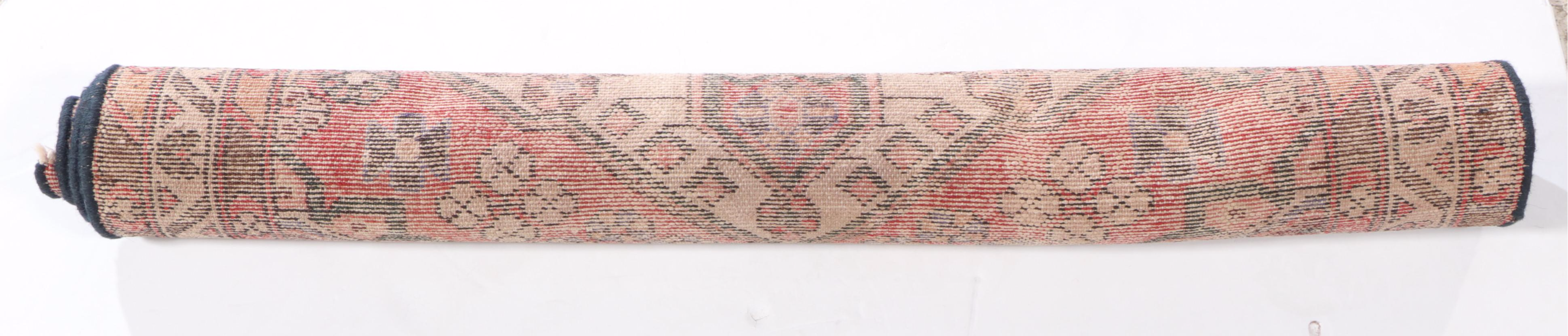 3'5 x 4'11 Hand-Knotted Persian Hamadan Accent Rug