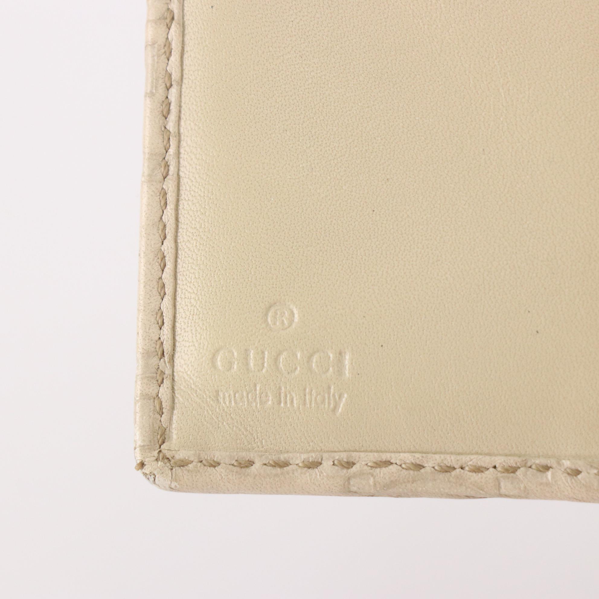 Gucci Compact Wallet in Guccissima Leather