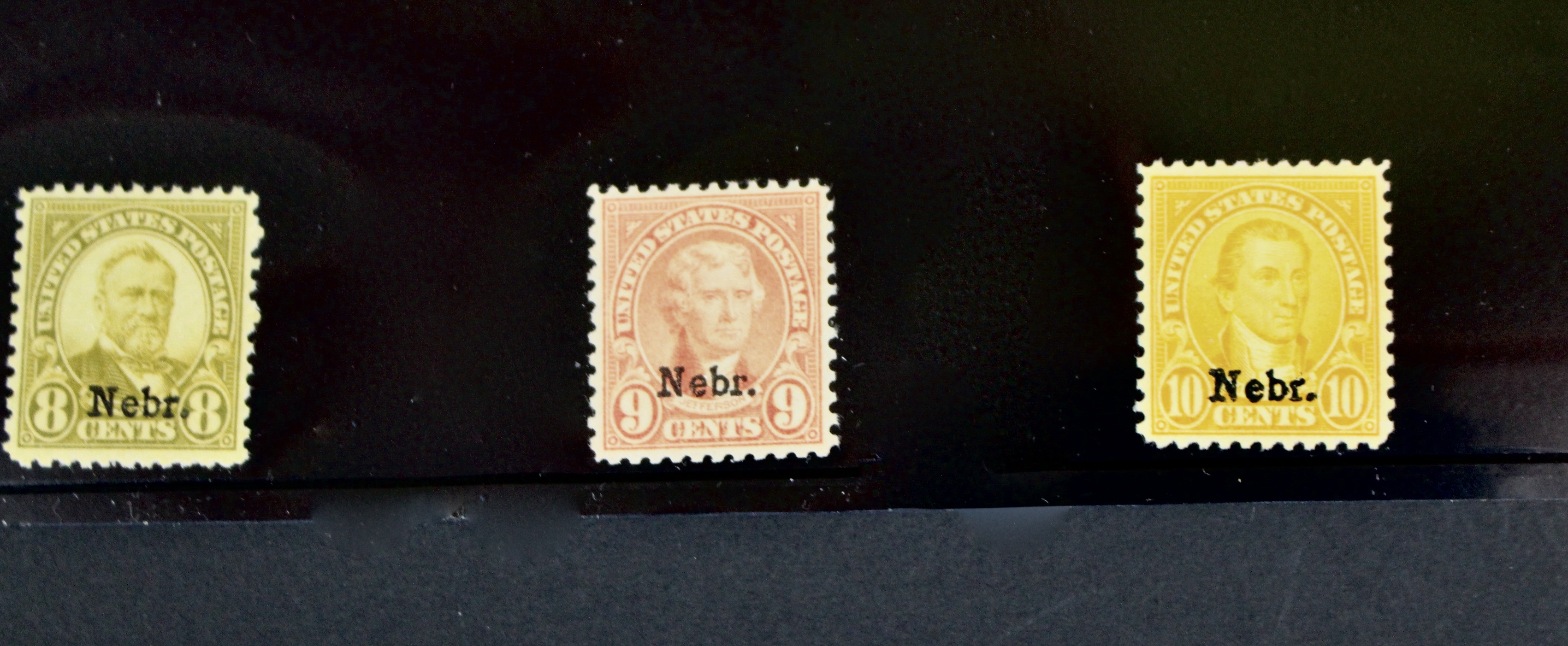 Kansas Nebraska Postage Stamps