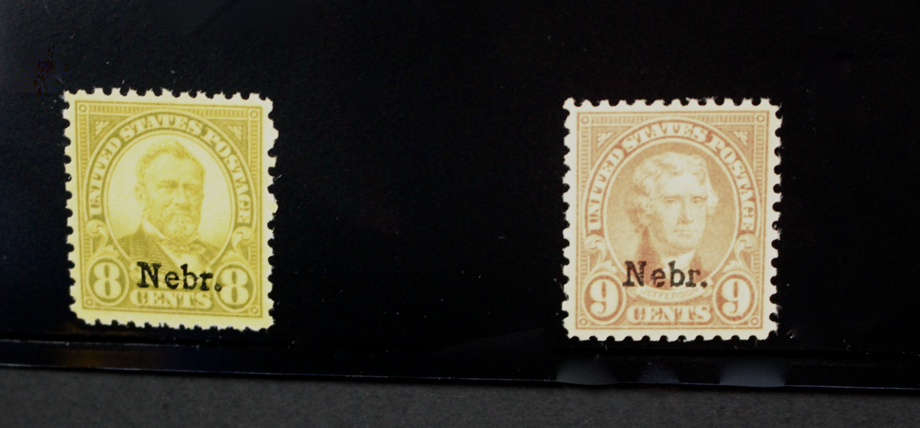 Kansas Nebraska Postage Stamps