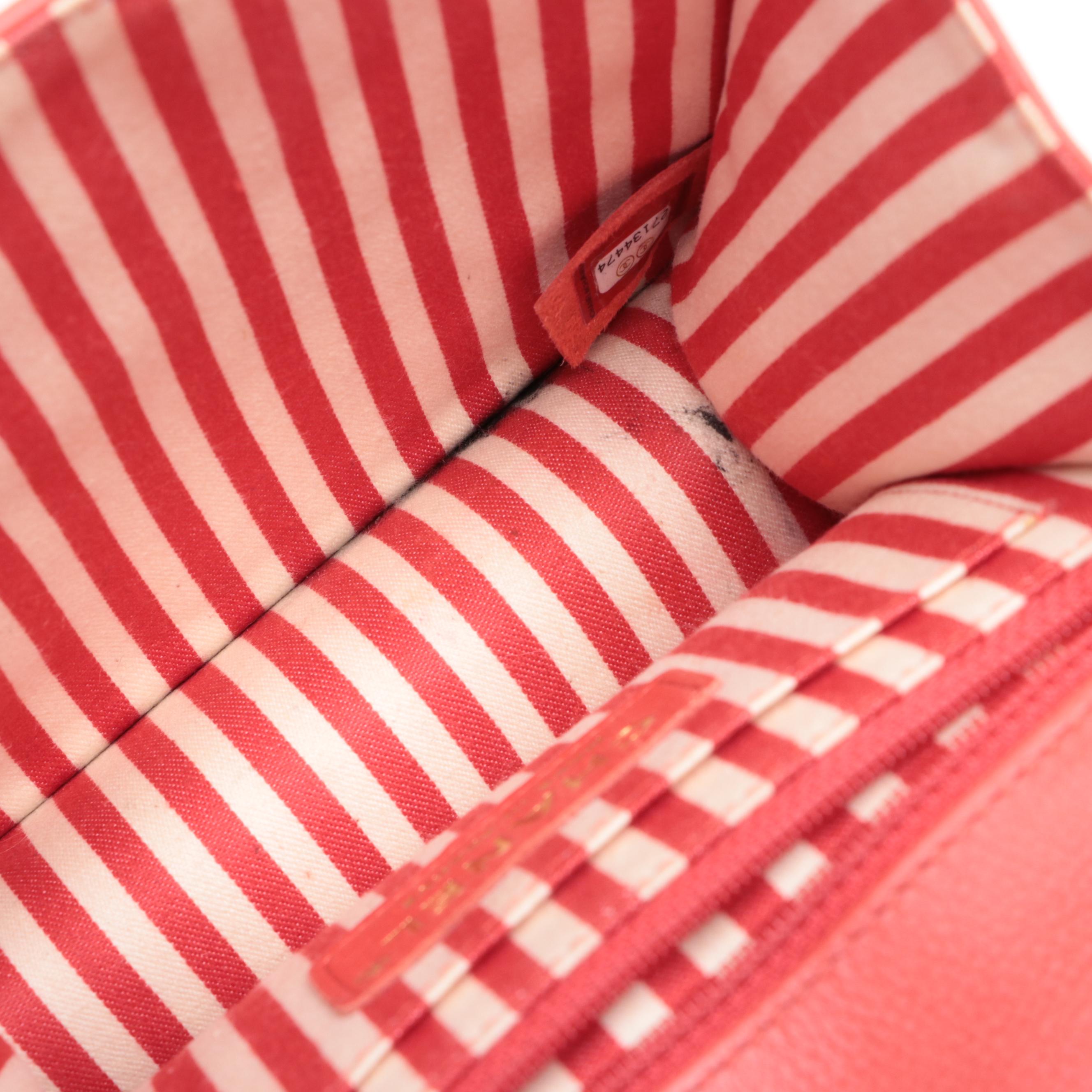 Chanel Small Envelope Flap Shoulder Bag in Quilted Lambskin Leather