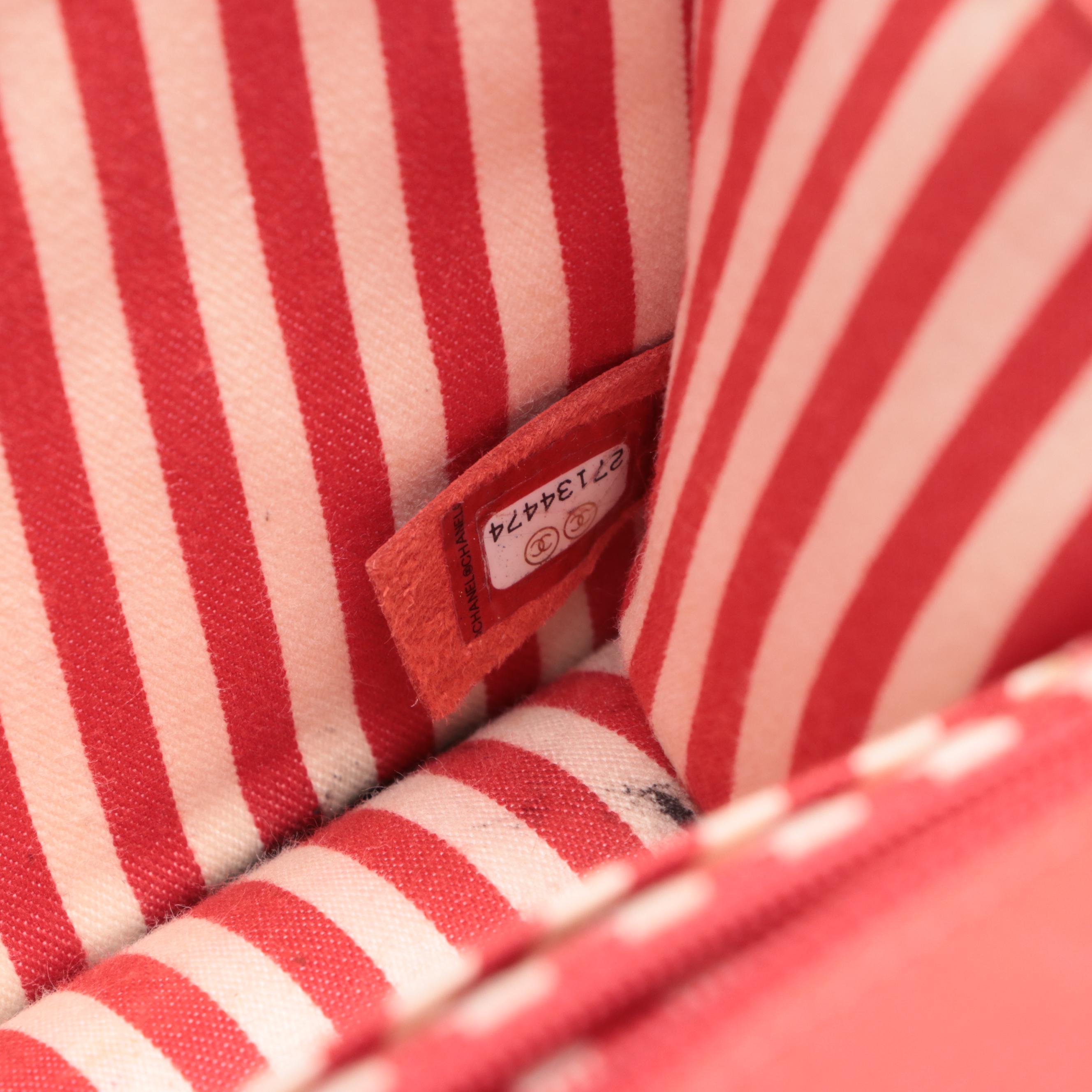 Chanel Small Envelope Flap Shoulder Bag in Quilted Lambskin Leather