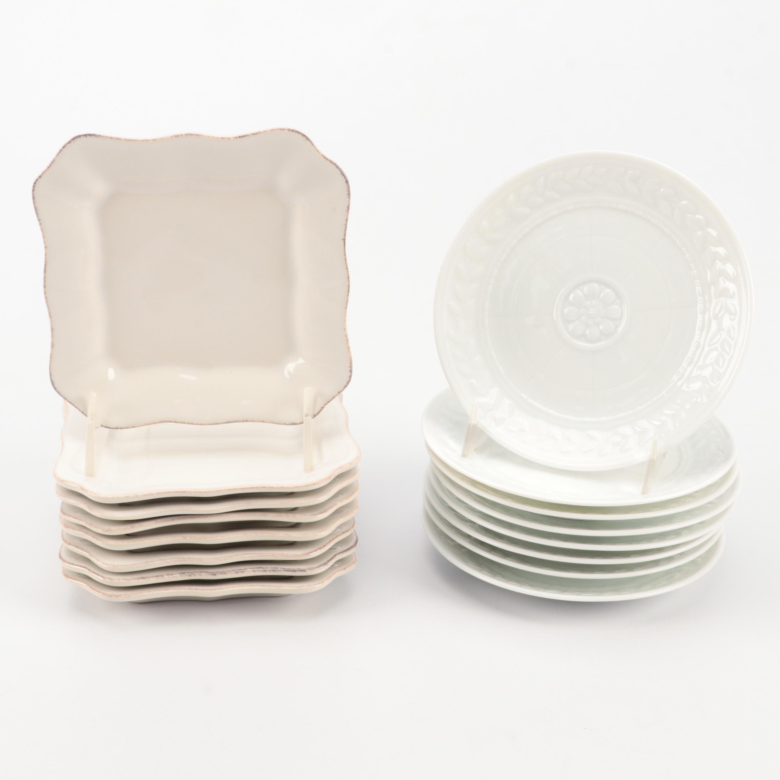 Bernardaud "Louvre" and Other Ceramic Dishes