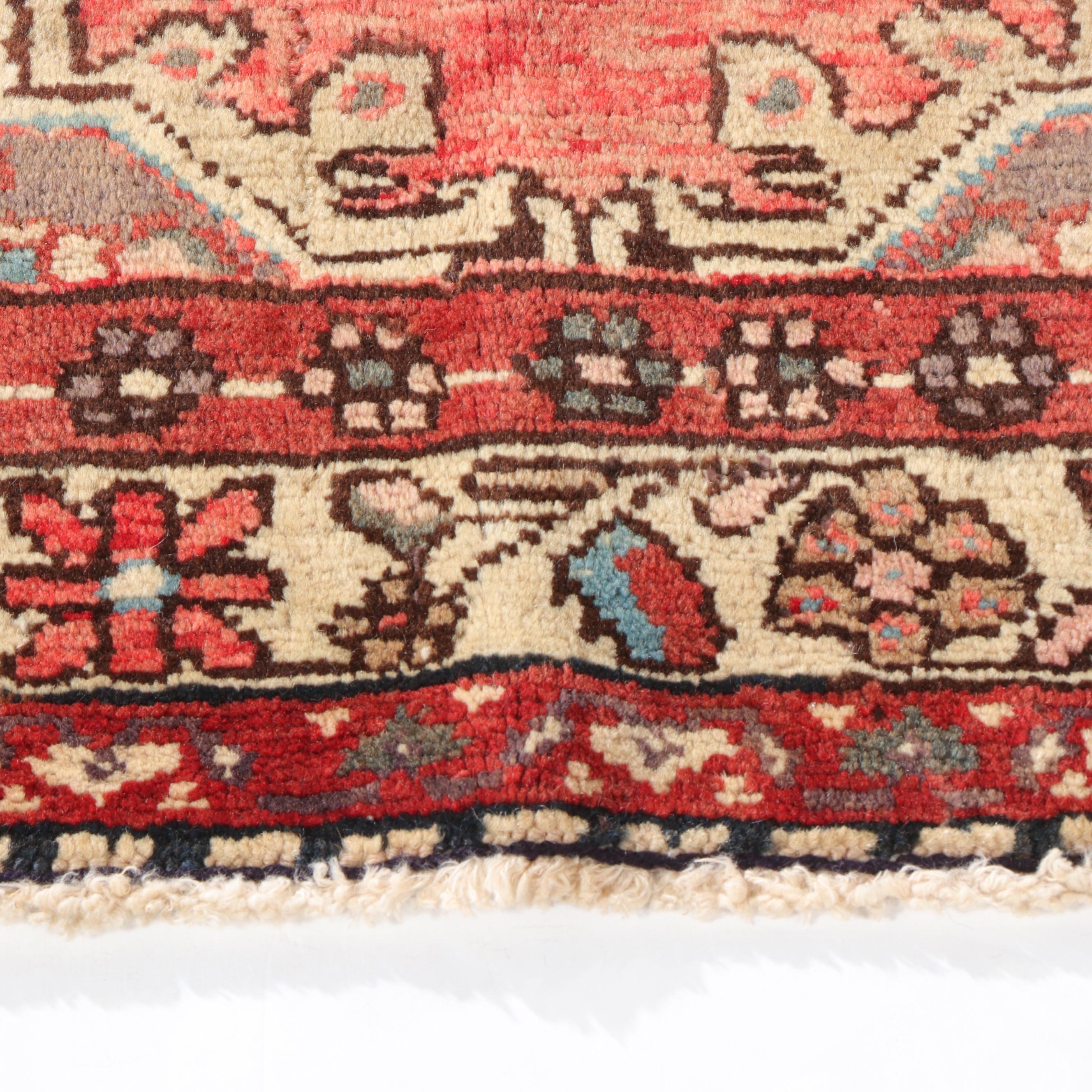 3'6 x 5' Hand-Knotted Persian Malayer Area Rug