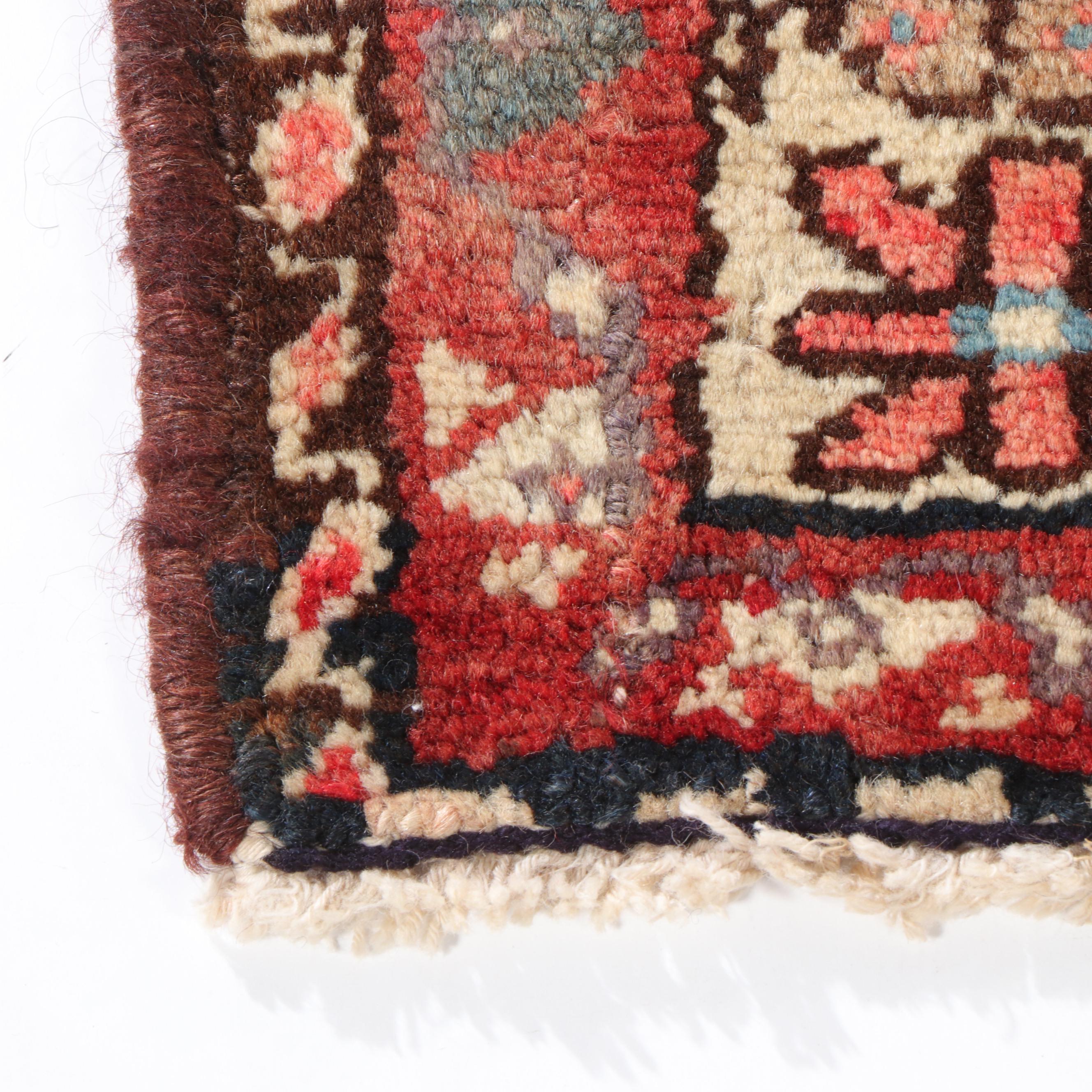 3'6 x 5' Hand-Knotted Persian Malayer Area Rug