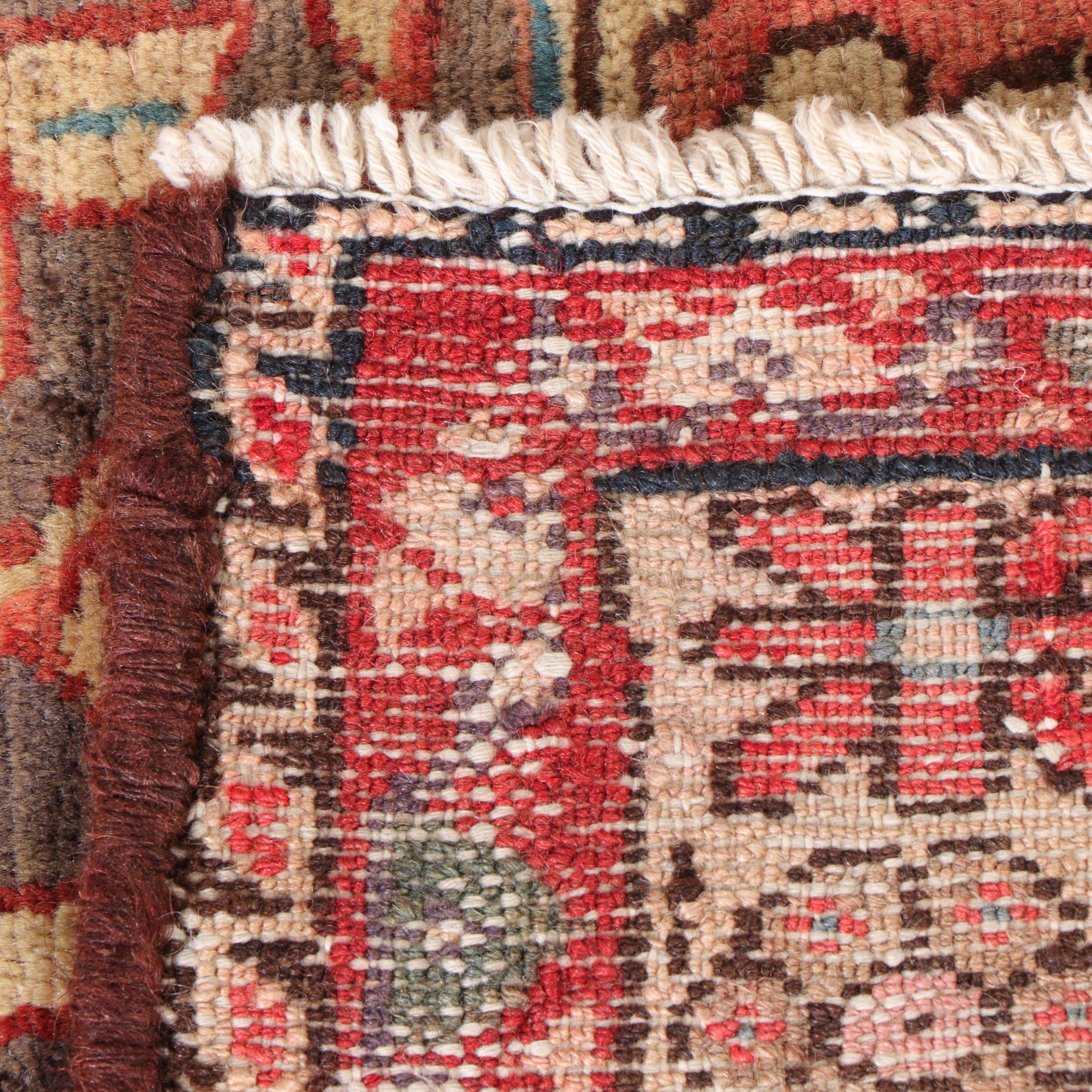 3'6 x 5' Hand-Knotted Persian Malayer Area Rug