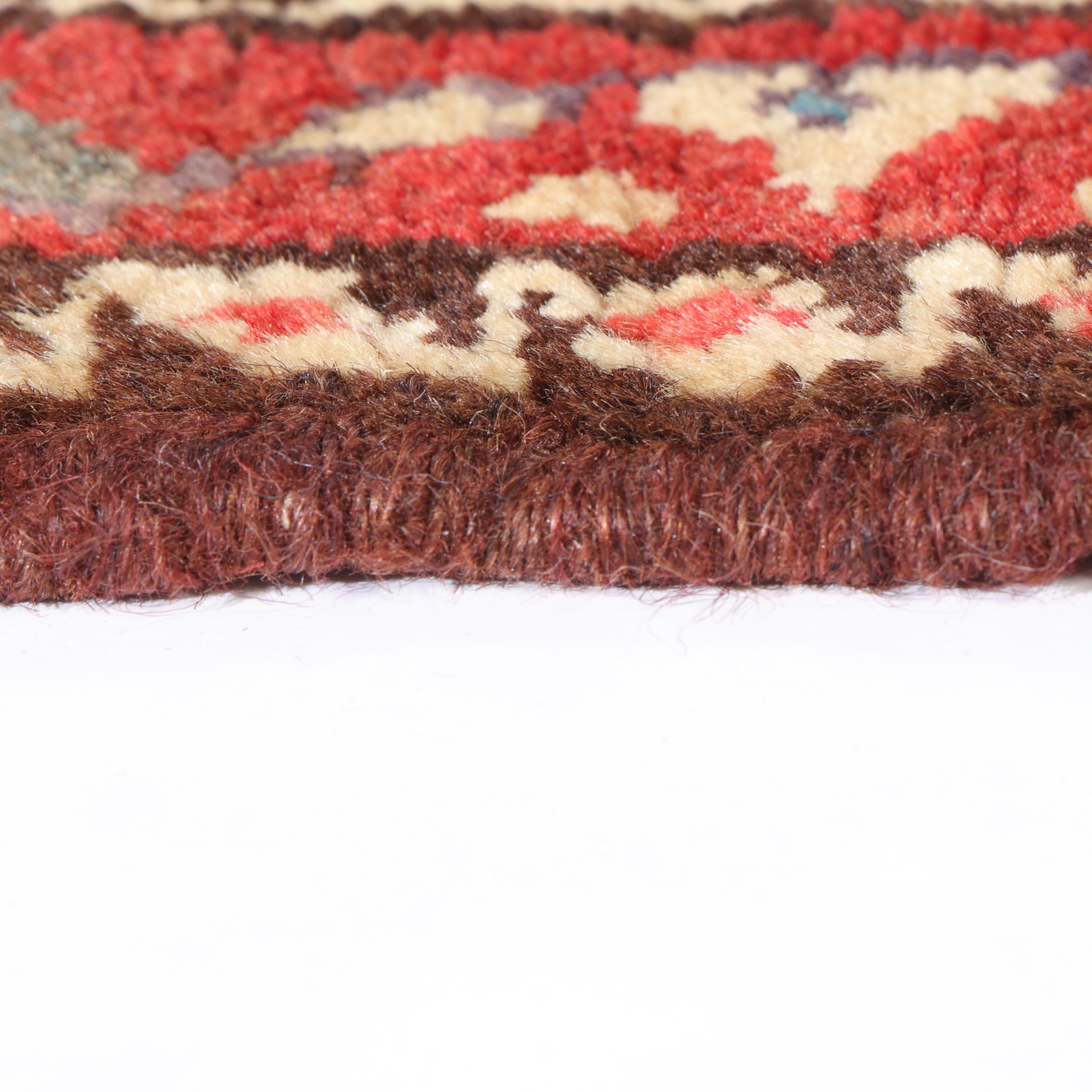 3'6 x 5' Hand-Knotted Persian Malayer Area Rug