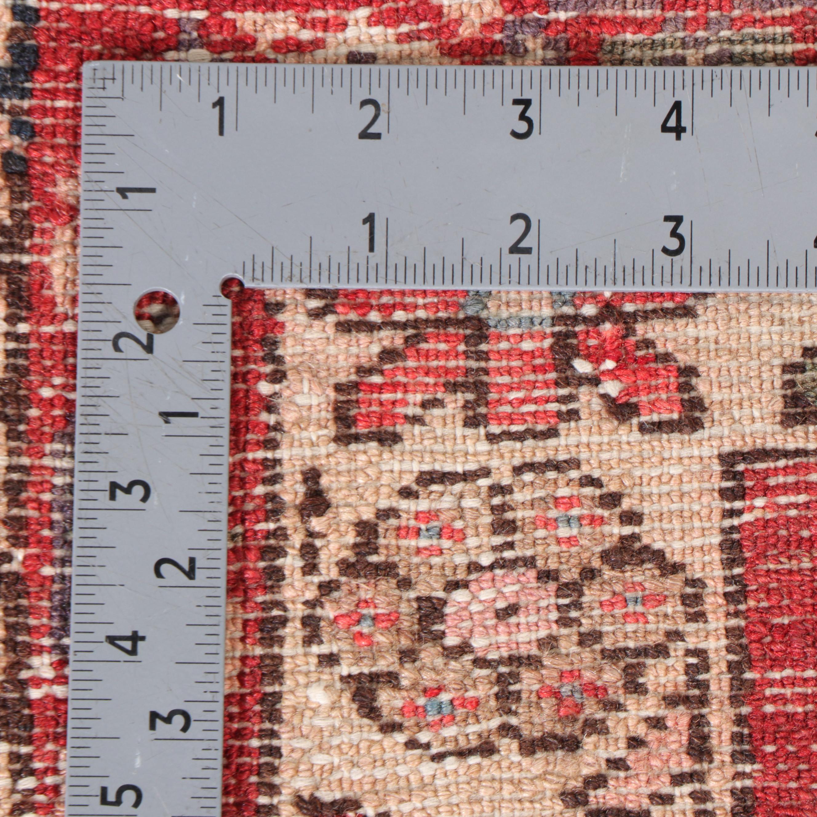 3'6 x 5' Hand-Knotted Persian Malayer Area Rug