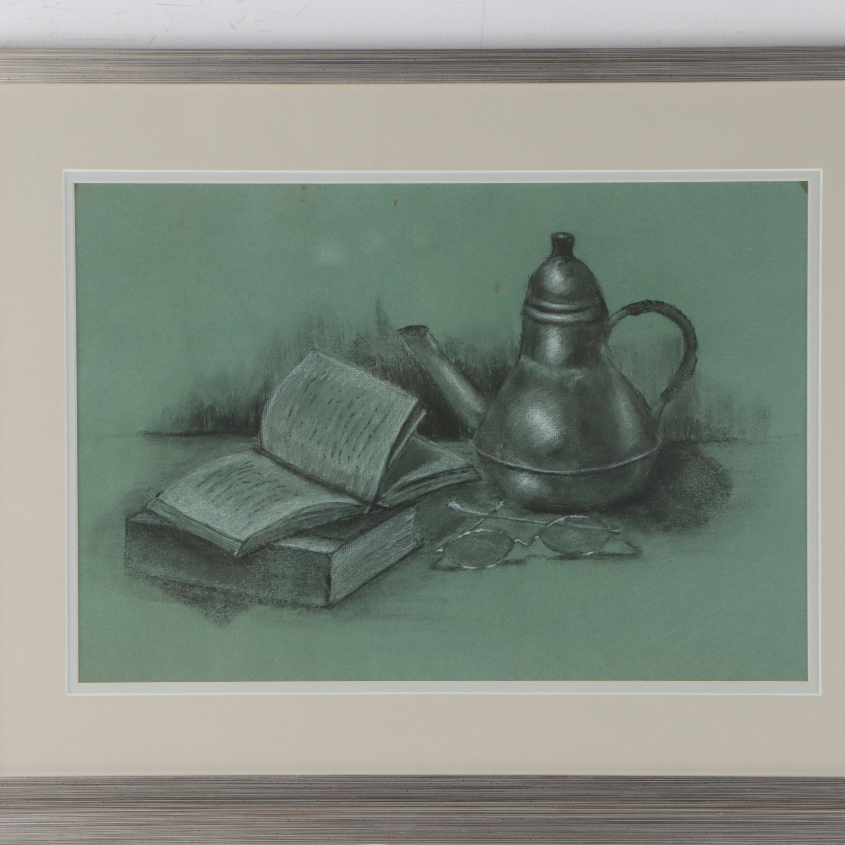 Charcoal Still Life Drawings