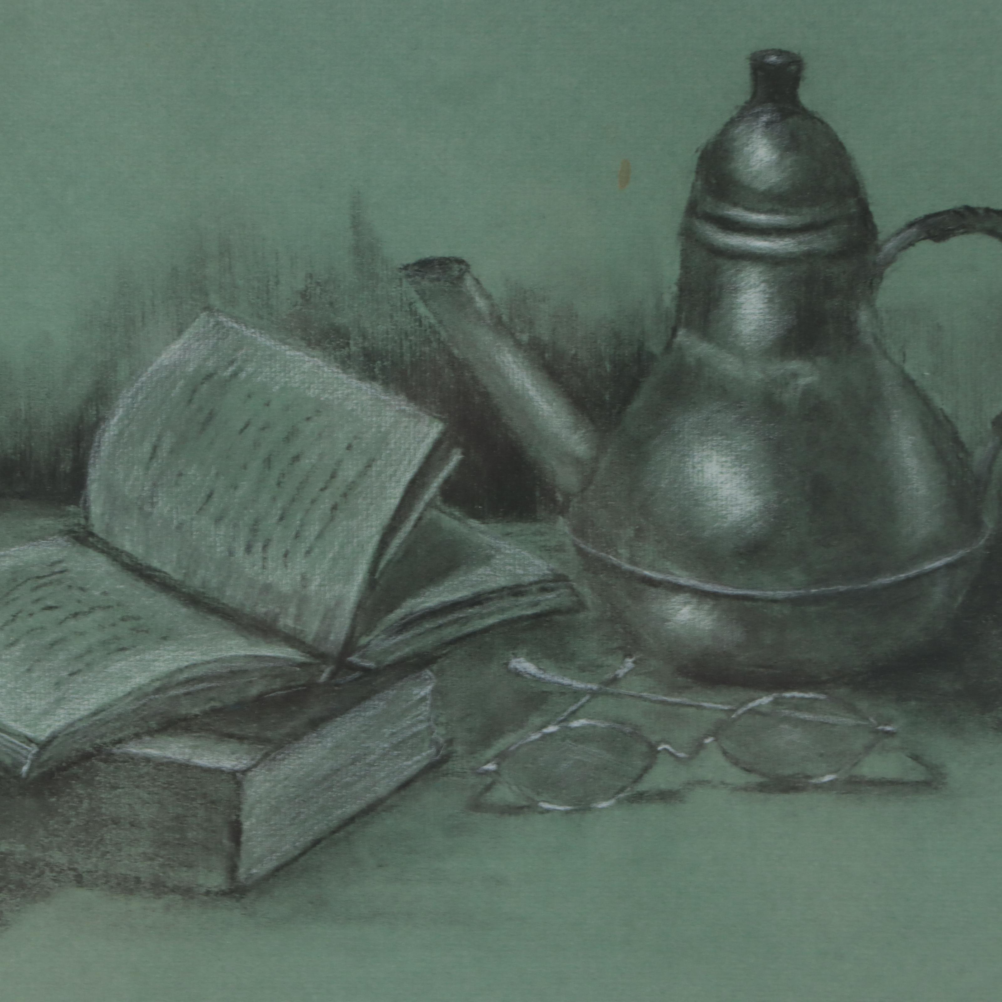 Charcoal Still Life Drawings