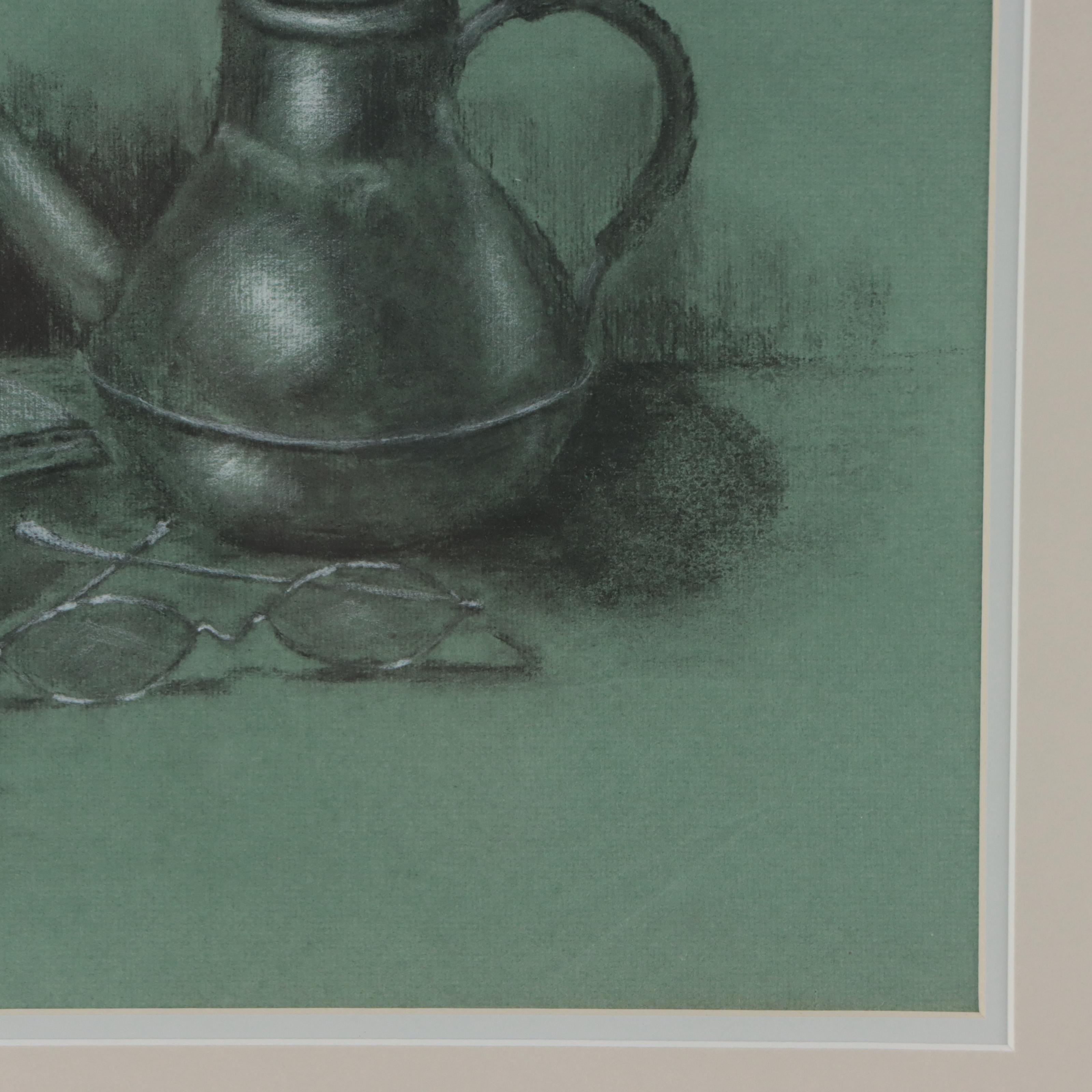 Charcoal Still Life Drawings