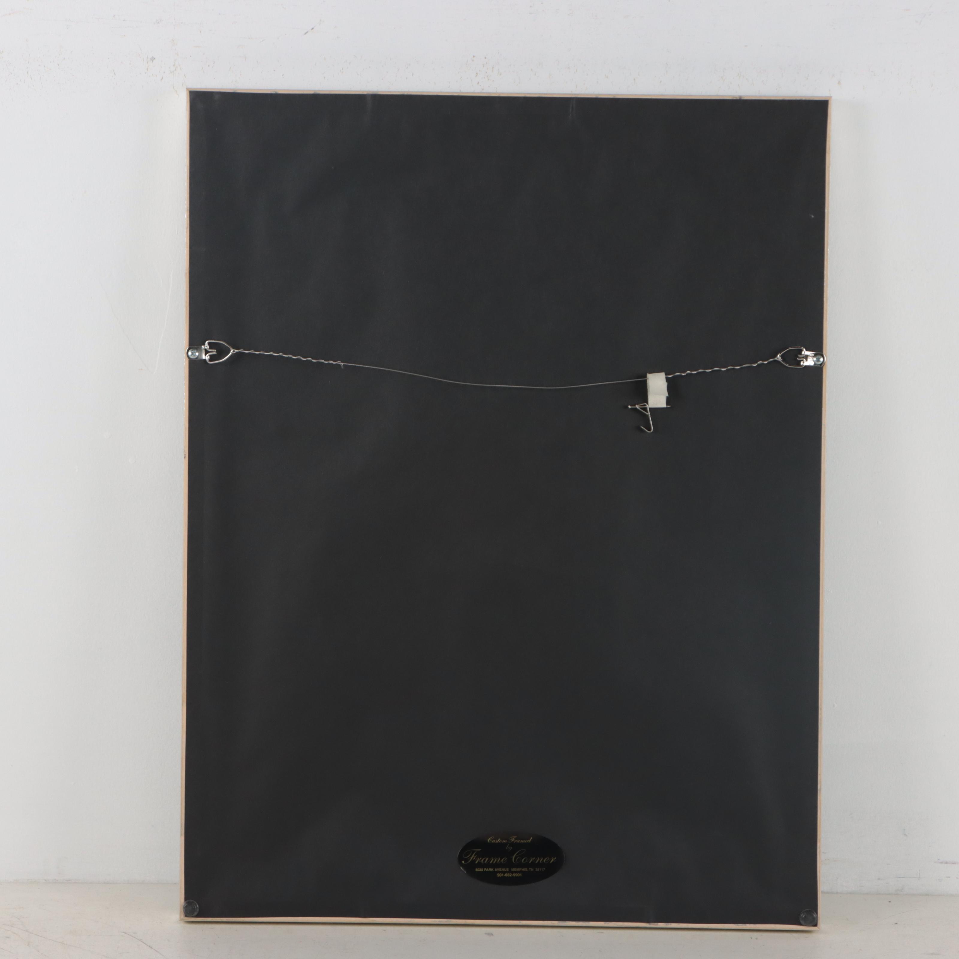 Charcoal and Conté Portrait Drawing of Young Woman