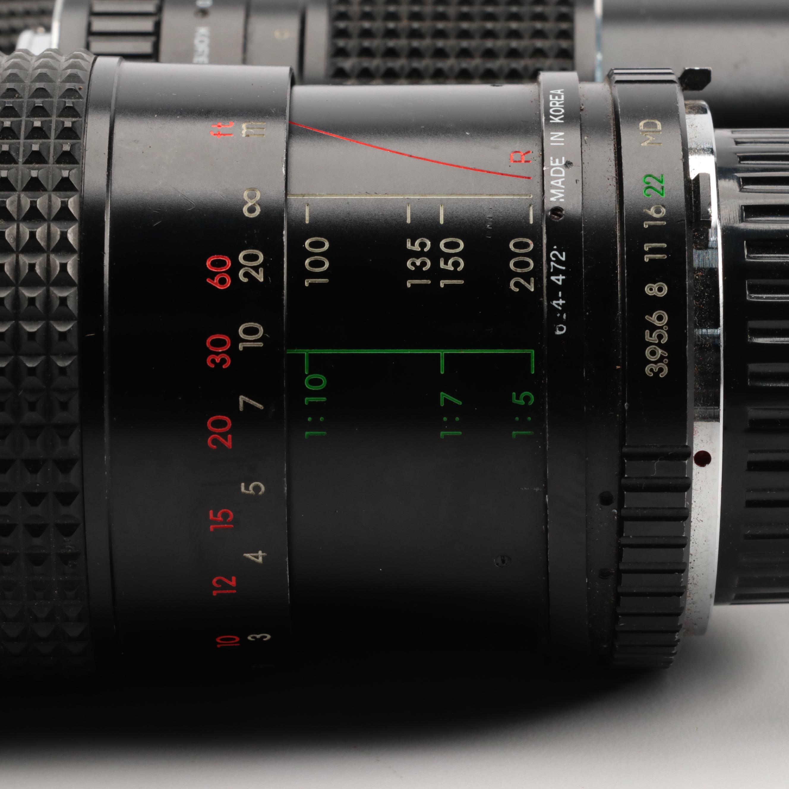 Vivitar, Kalimar, Sears and JC Penney Camera Lenses