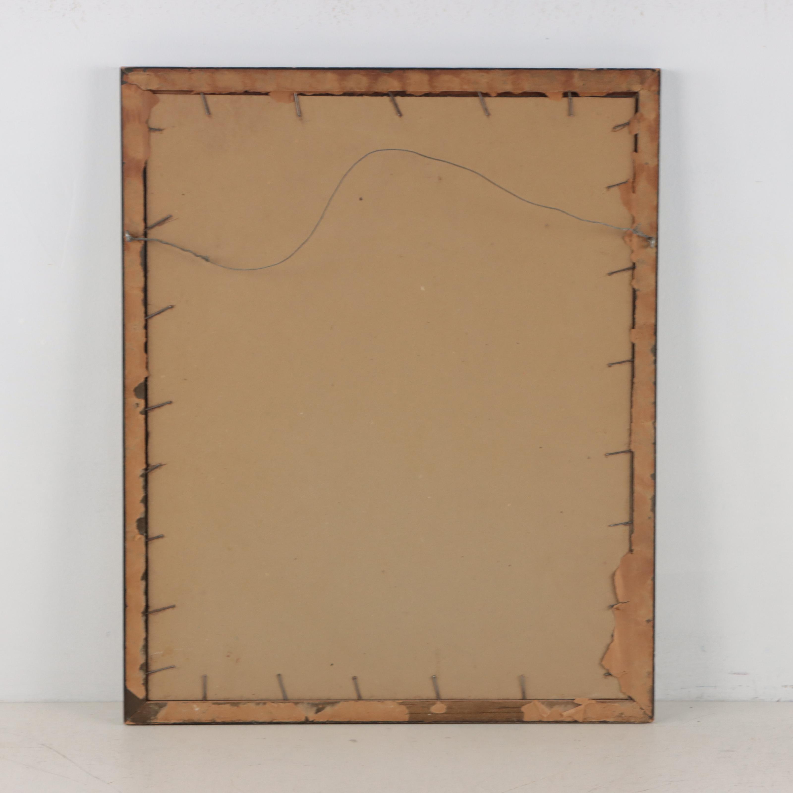 E. Imlach Watercolor Painting of Magnolia Blossom