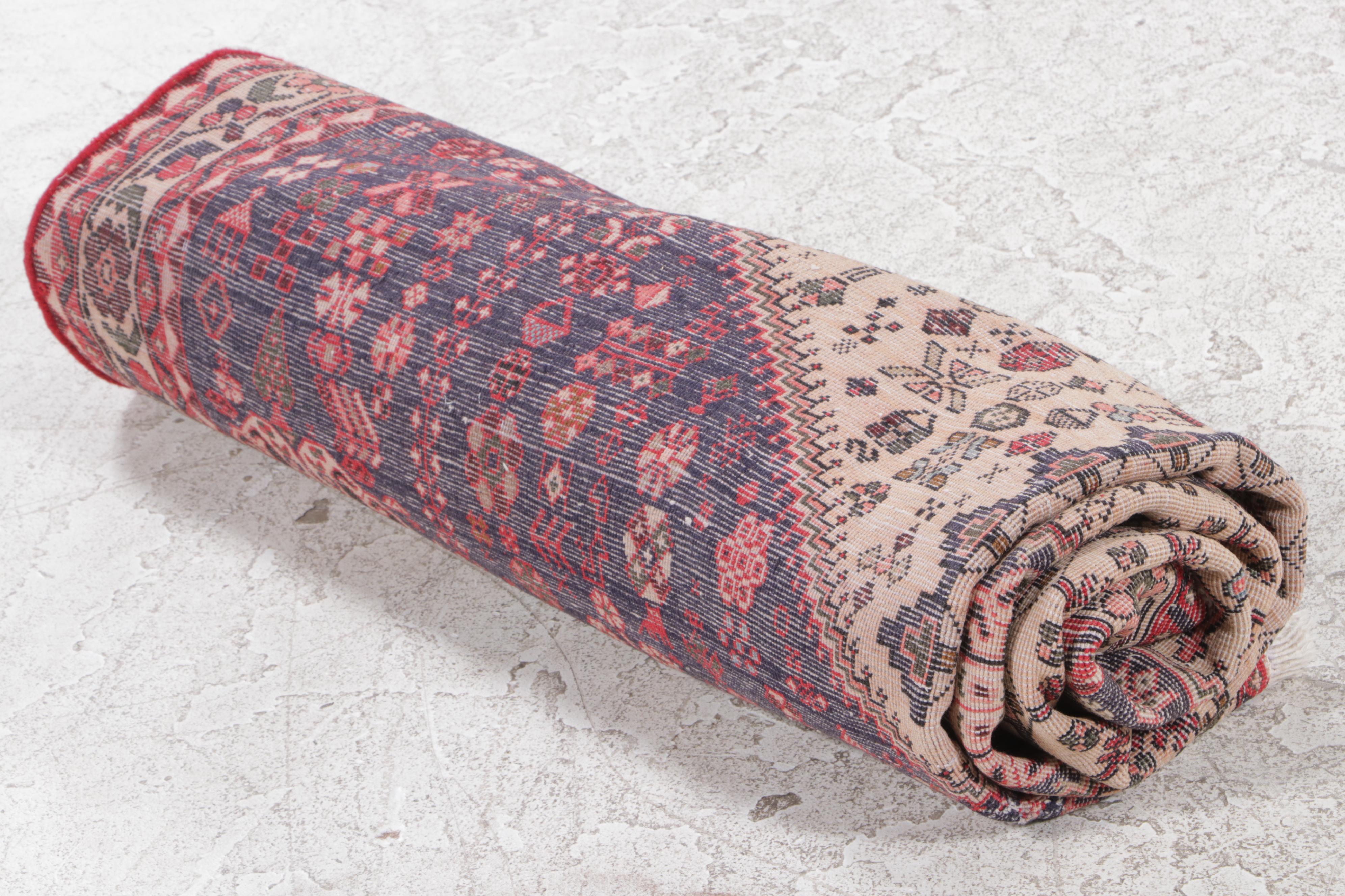 5'2 x 6'7 Hand-Knotted Persian Abadeh Area Rug