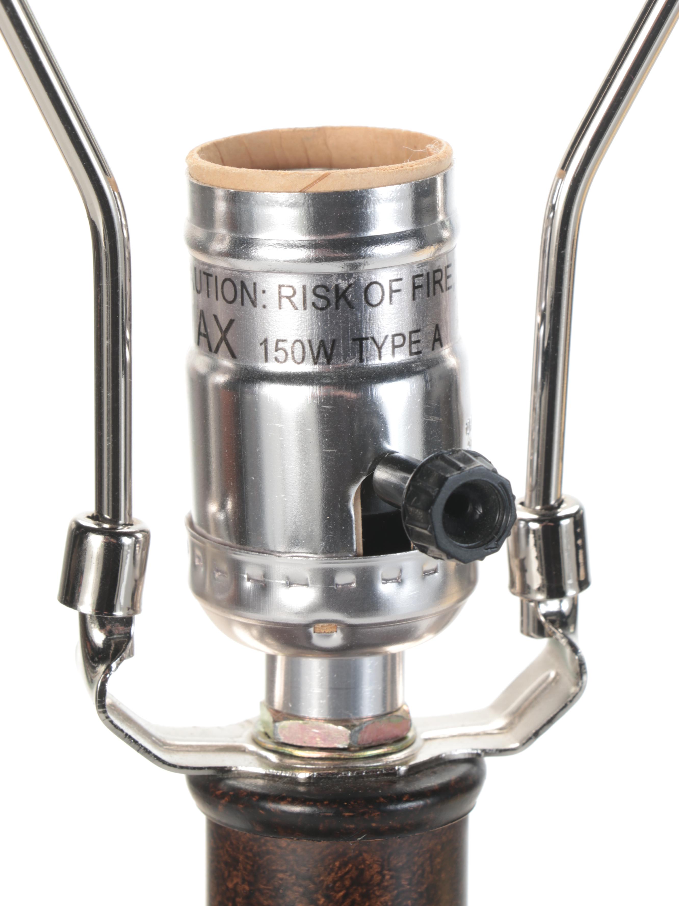 Kichler "Westwood" Seeded Glass Table Lamp