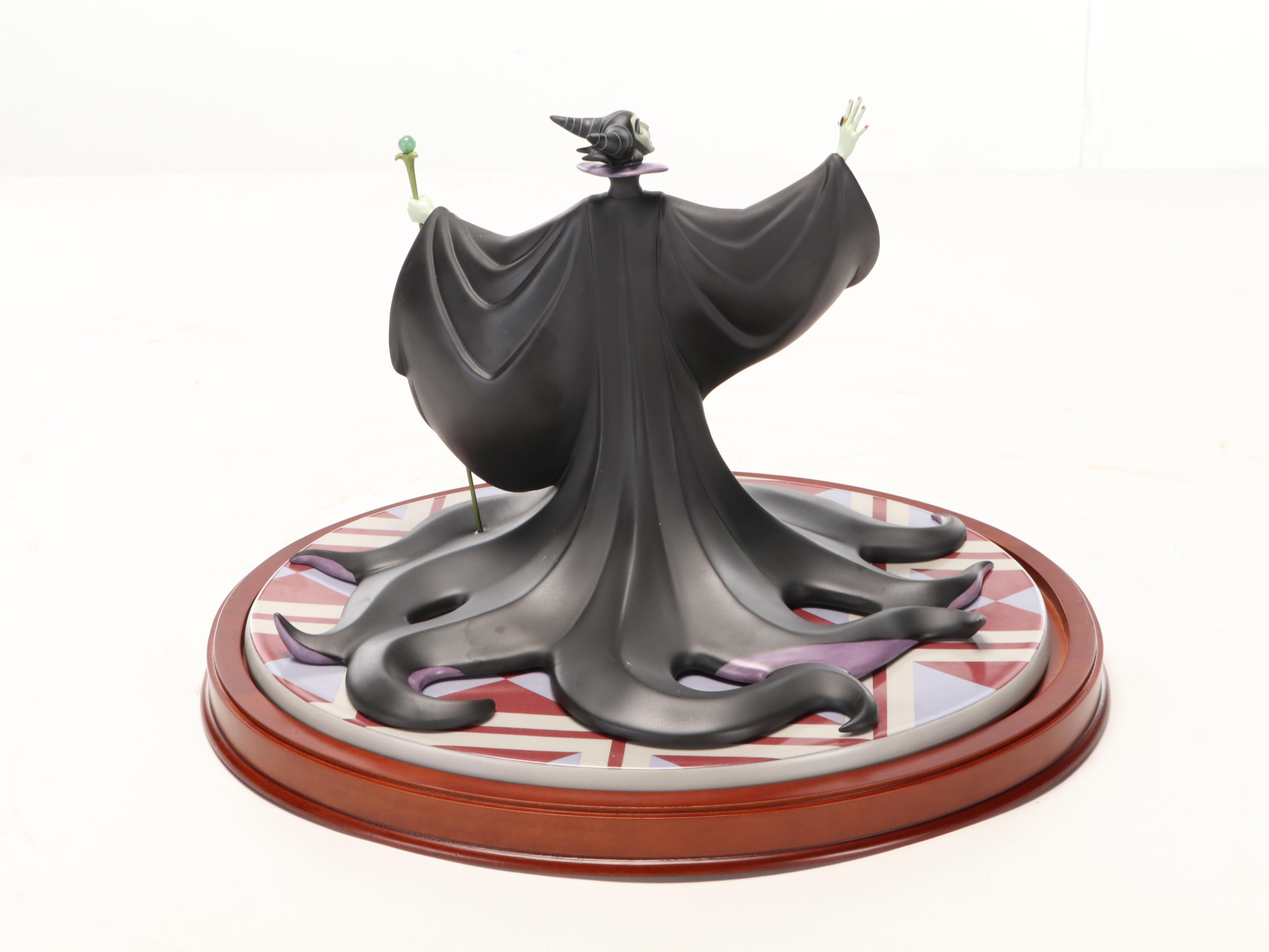 Disney 45th Anniversary Limited Edition "An Uninvited Guest" Ceramic Figurines