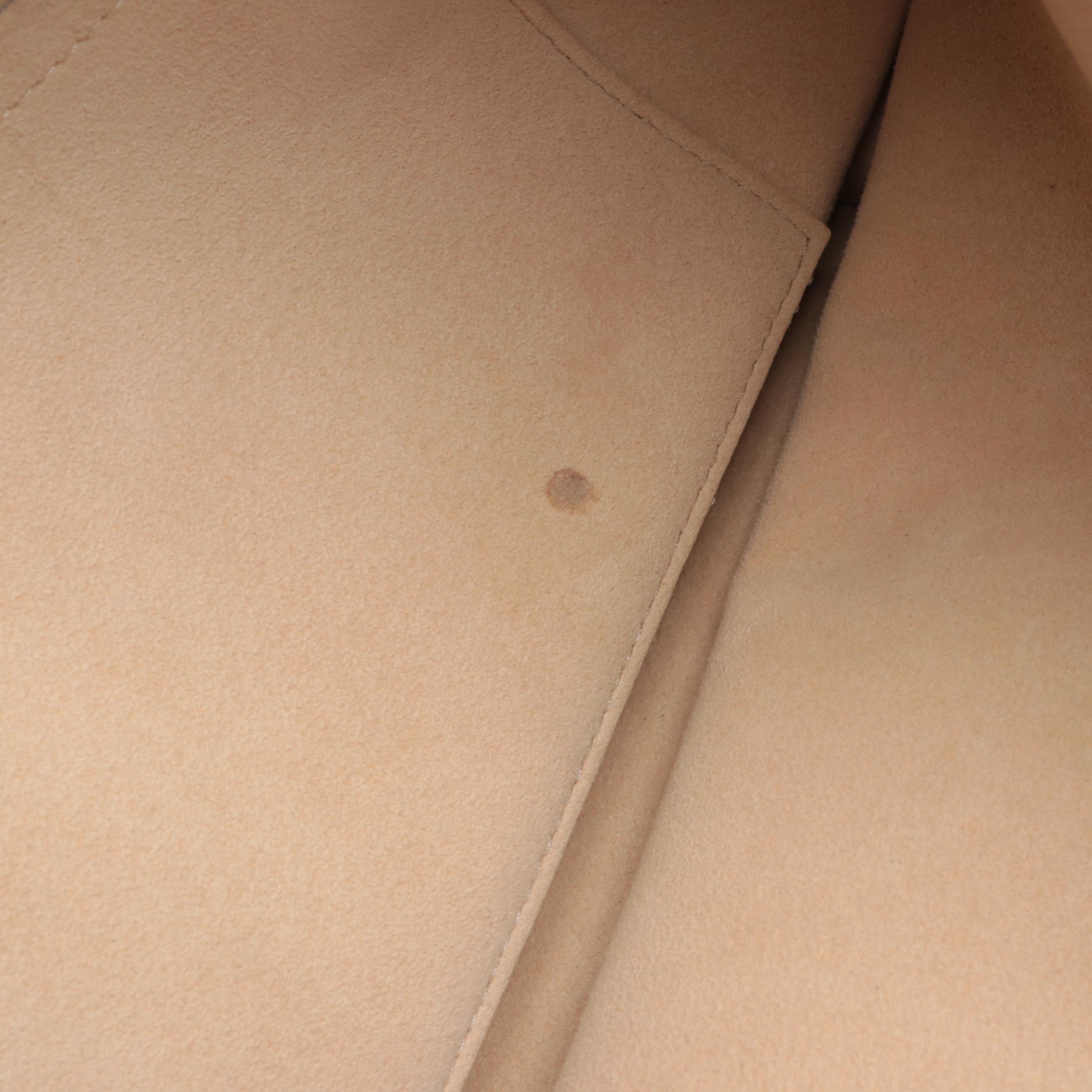 Louis Vuitton Saleya MM in Damier Azur Canvas and Vachetta Leather